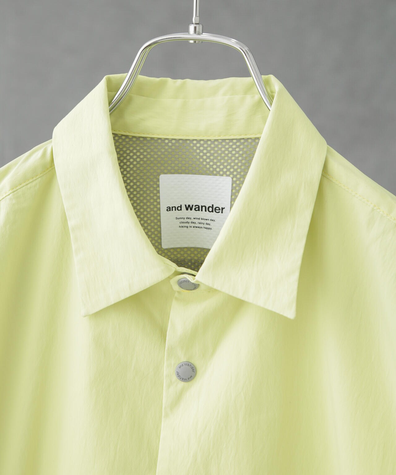 and wander/UV cut stretch SS shirt 6704121007