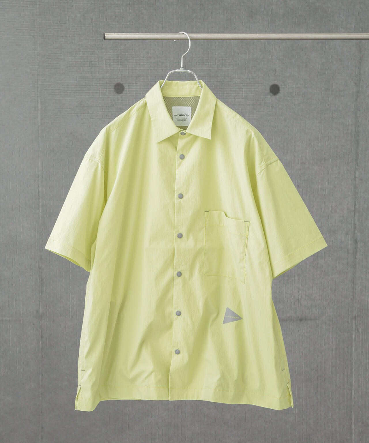 and wander/UV cut stretch SS shirt 6704121007
