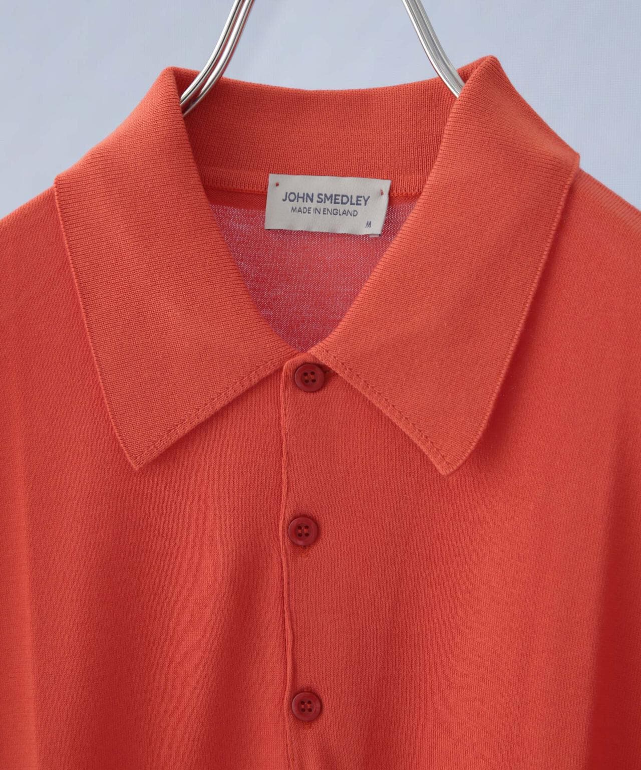 Munsingwear JOHN SMEDLEYコラボニットポロシャツ -デサント