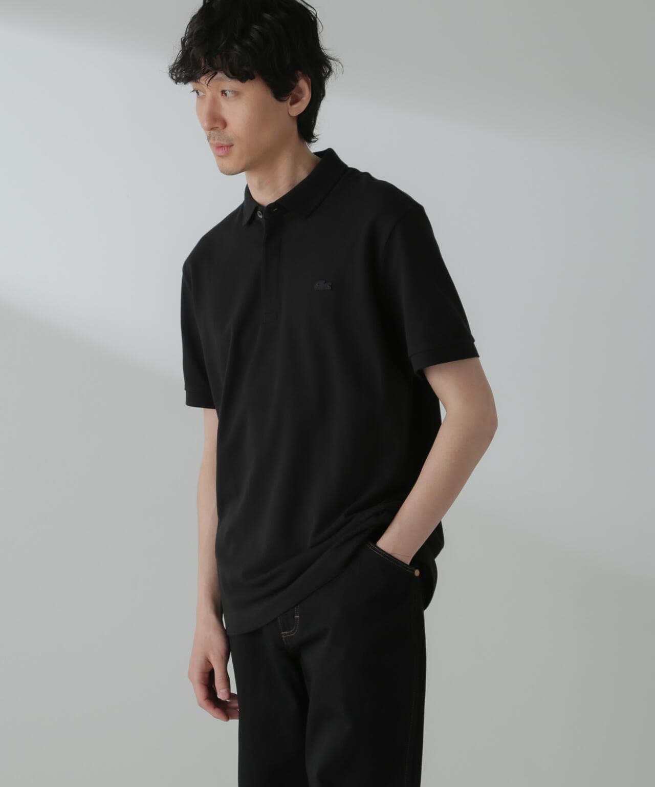 LACOSTE（ラコステ） 半袖ポロシャツ ブラック | セレクト