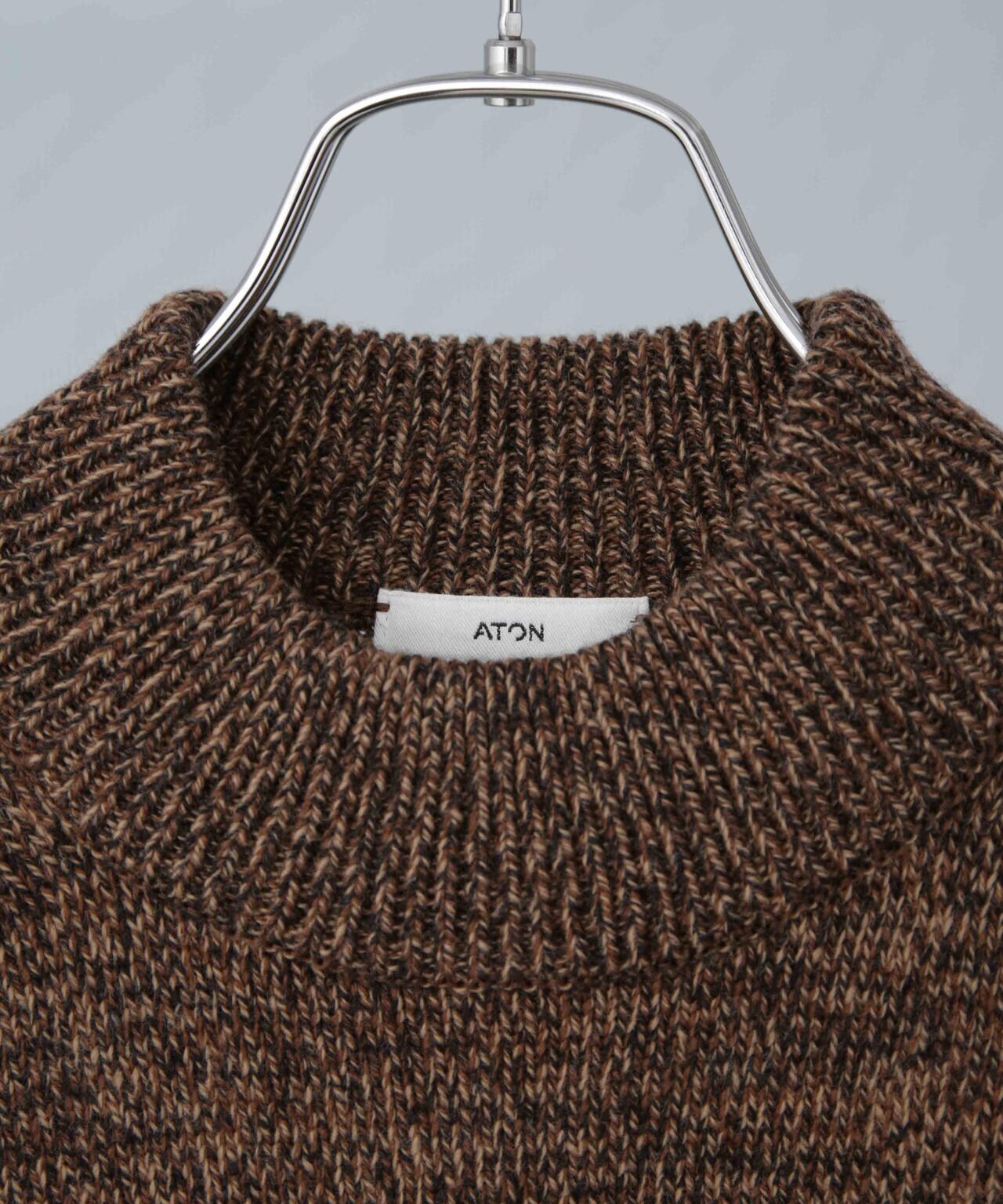 ATON/BABY WOOL MOCKNECK SWEATER 6704222033