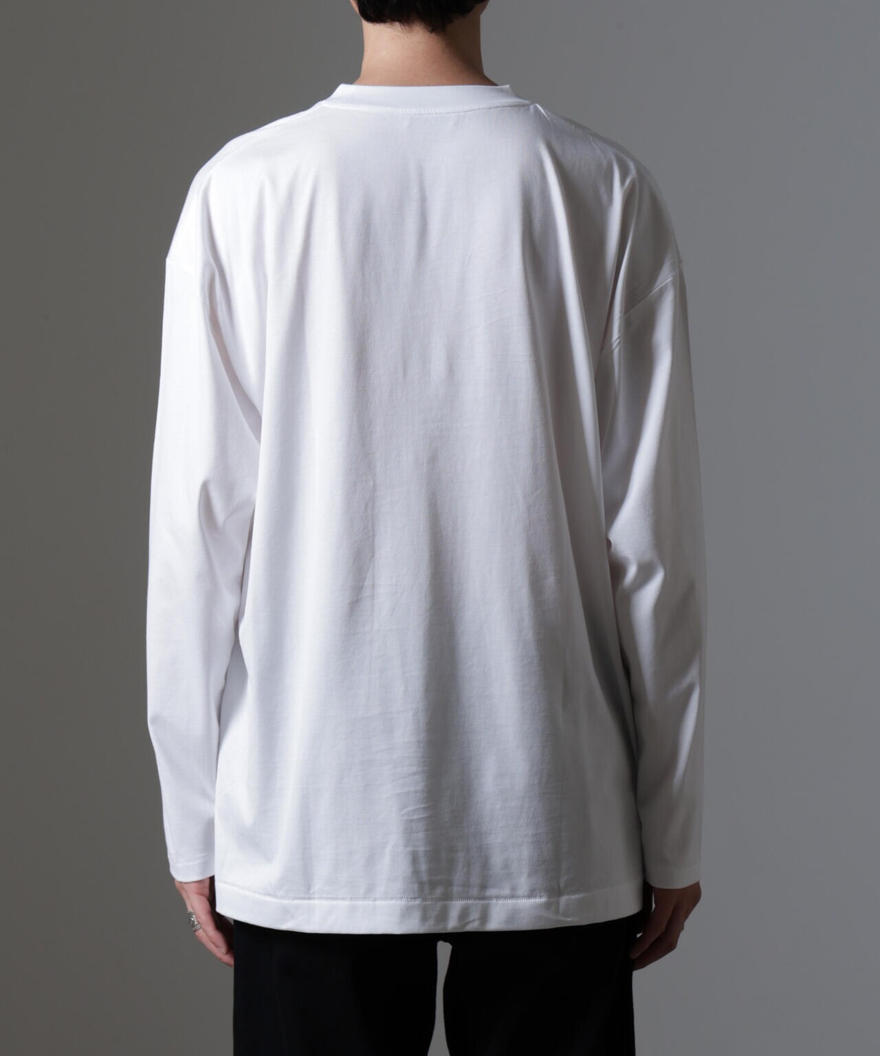 ATON/ SUVIN60/2 OVERSIZED L/S TEE 6704223049