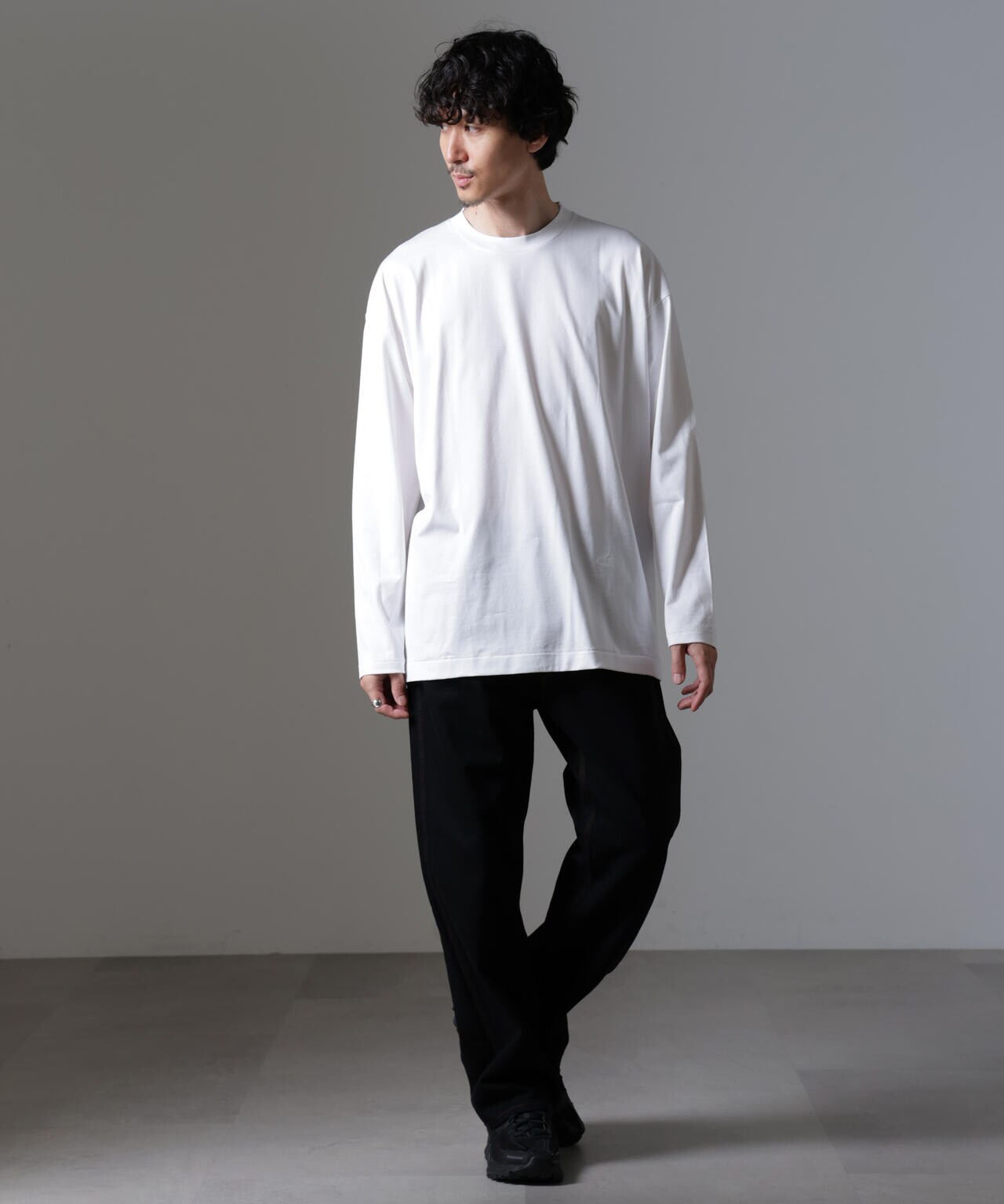 ATON / SUVIN60/2 OVERSIZED L/S TEE