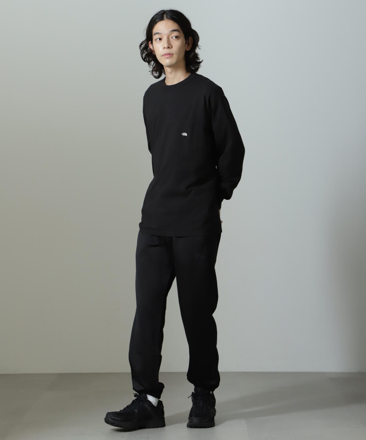 THE NORTH FACE PURPLE LABEL/7oz Long Sleeve Pocket Tee