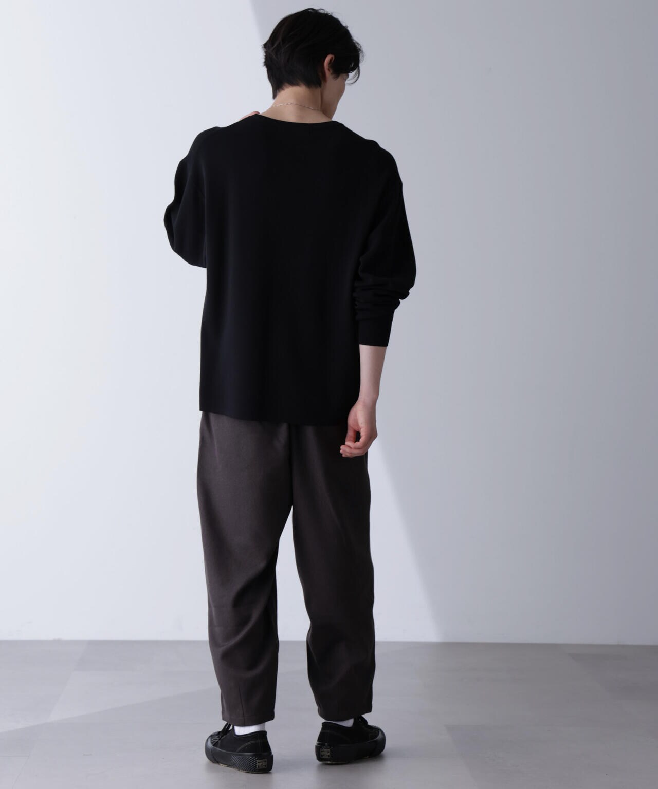 NANO universe パンツ Gramicci/別注 TECK KNIT PIN TUCK PANT