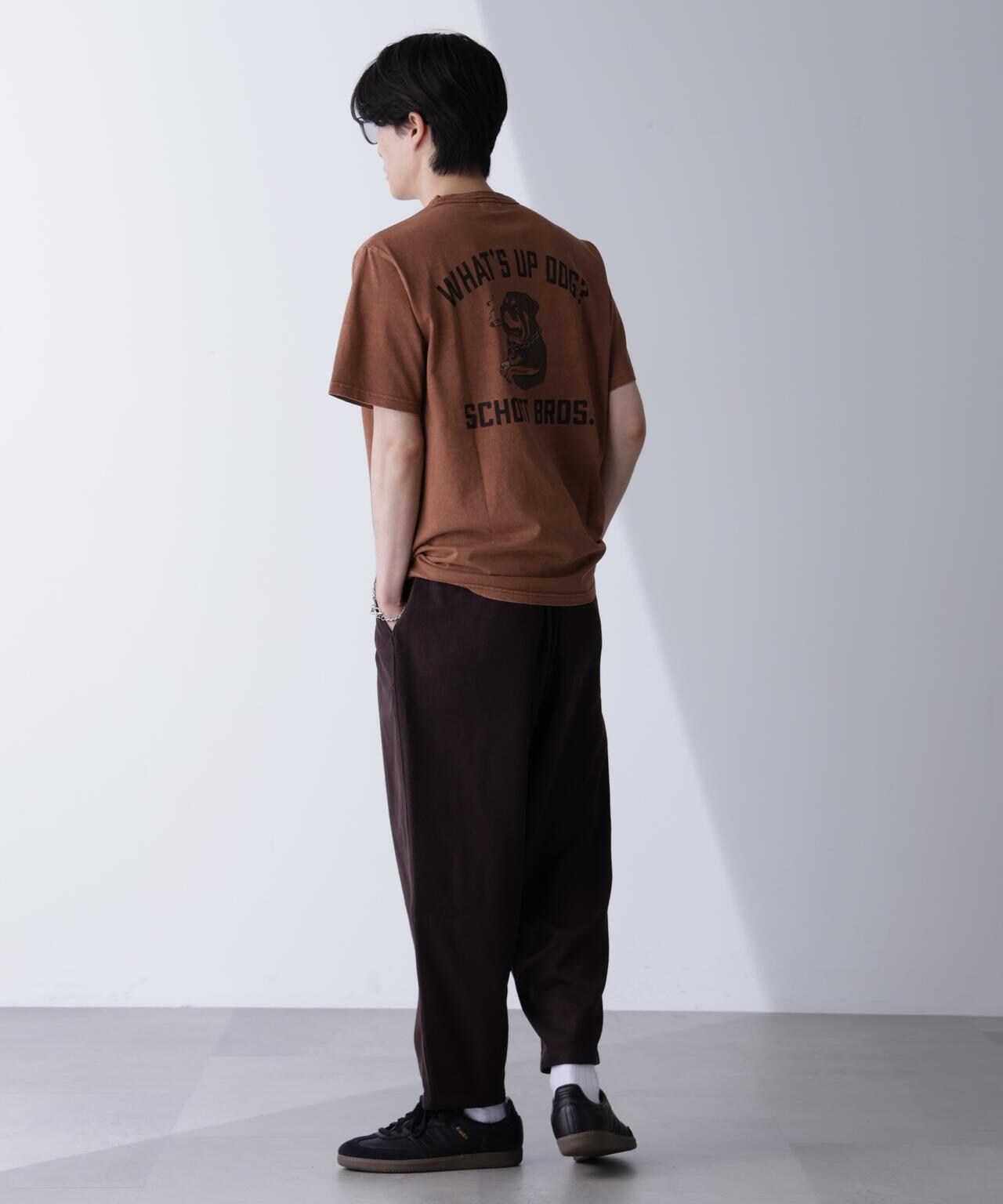 NANO universe パンツ Gramicci/別注 TECK KNIT PIN TUCK PANT