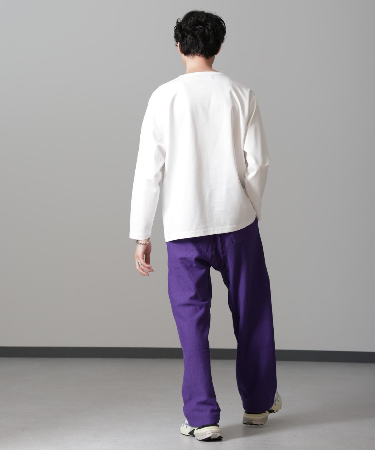 ULTERIOR / FADED SILKY TERRY RW SWEAT PT