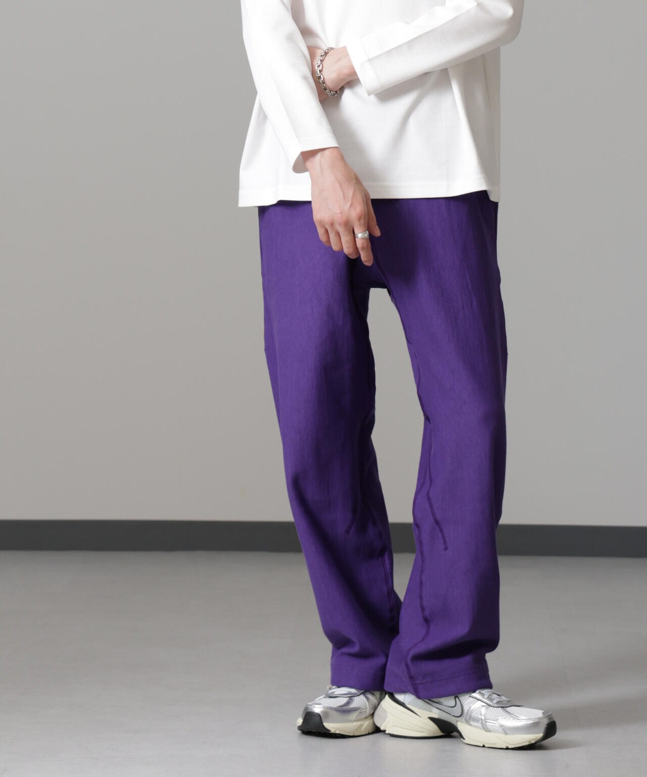 ULTERIOR/FADED SILKY TERRY RW SWEAT PT 6704227080