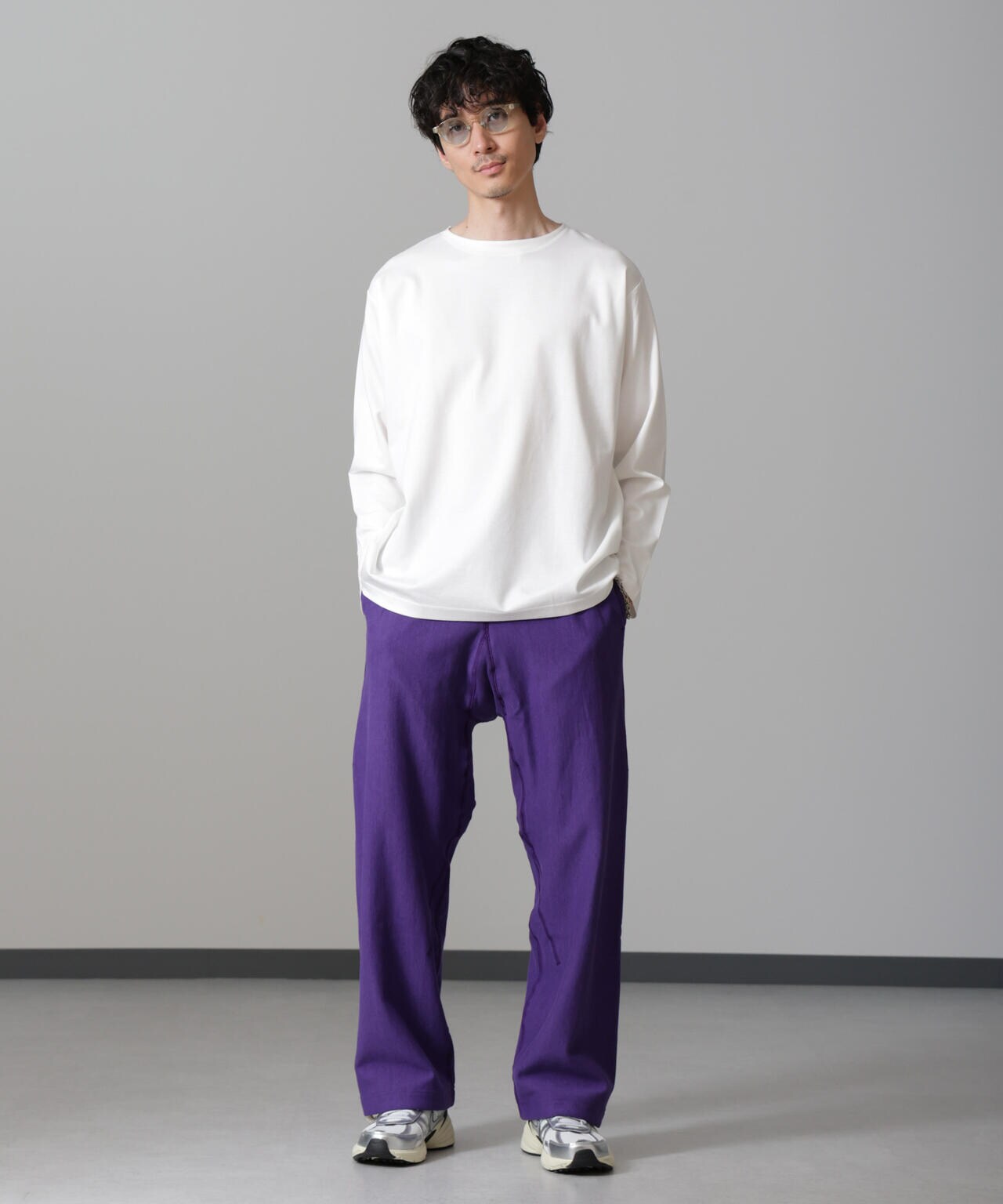 ULTERIOR / FADED SILKY TERRY RW SWEAT PT