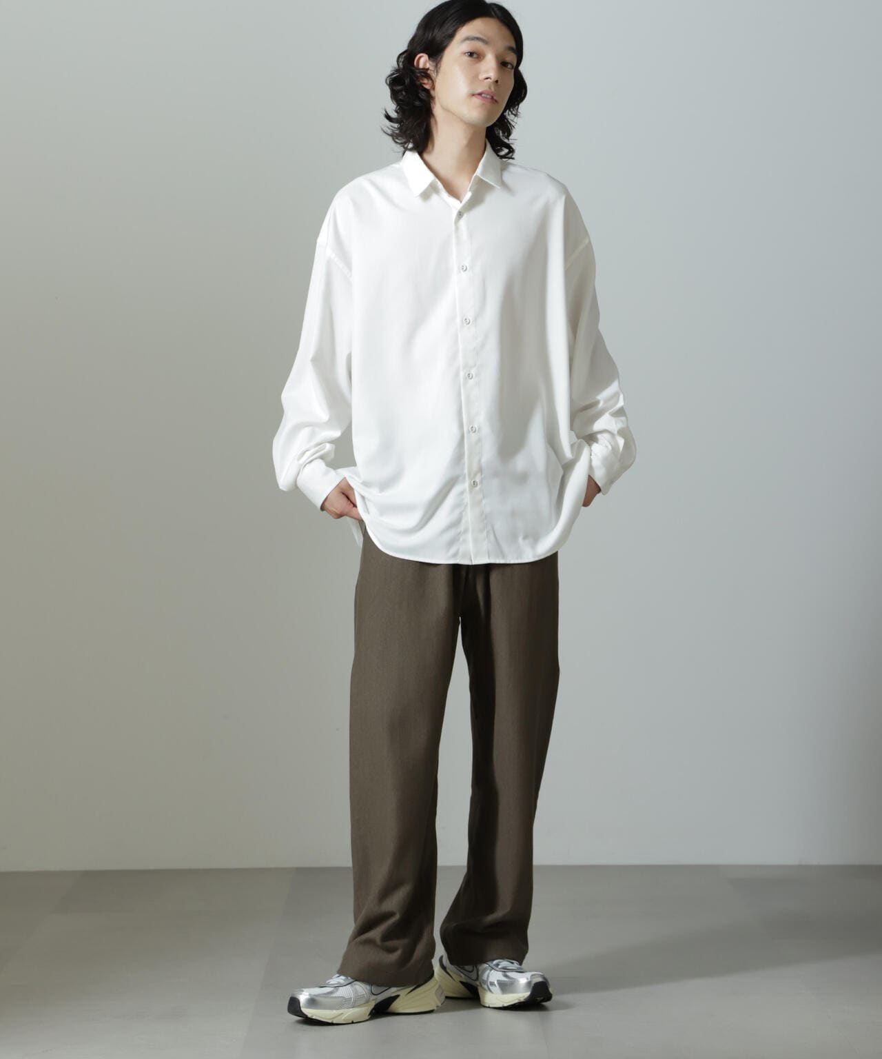 ULTERIOR/FADED SILKY TERRY RW SWEAT PT 6704227080