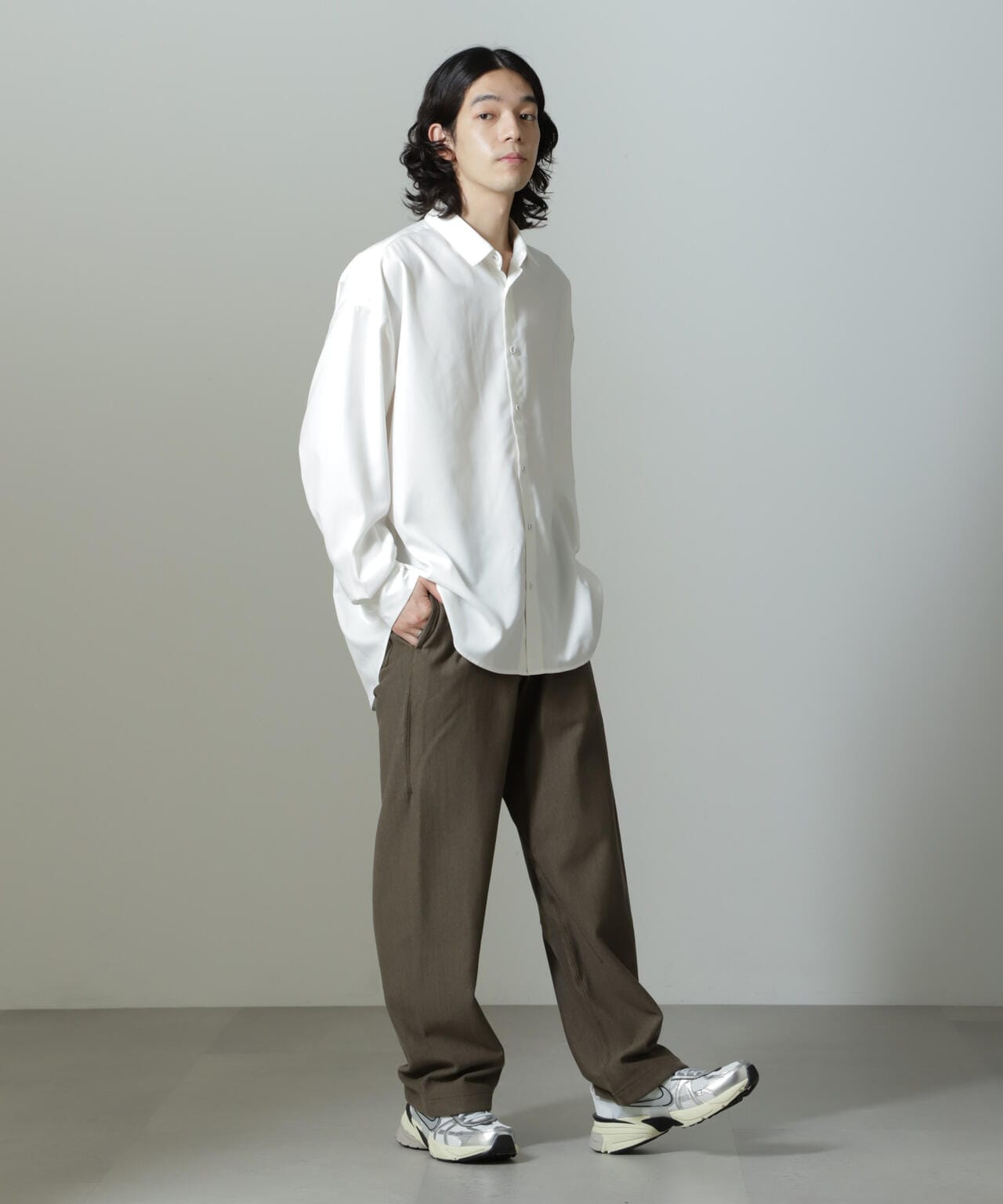 ULTERIOR/FADED SILKY TERRY RW SWEAT PT 6704227080