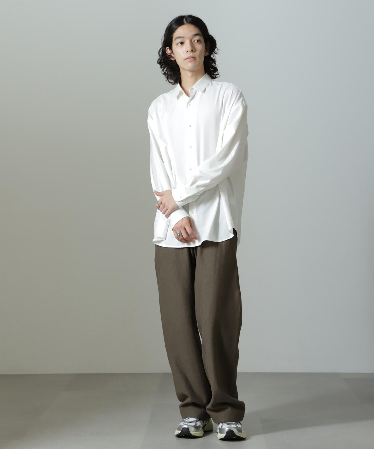 ULTERIOR/FADED SILKY TERRY RW SWEAT PT 6704227080