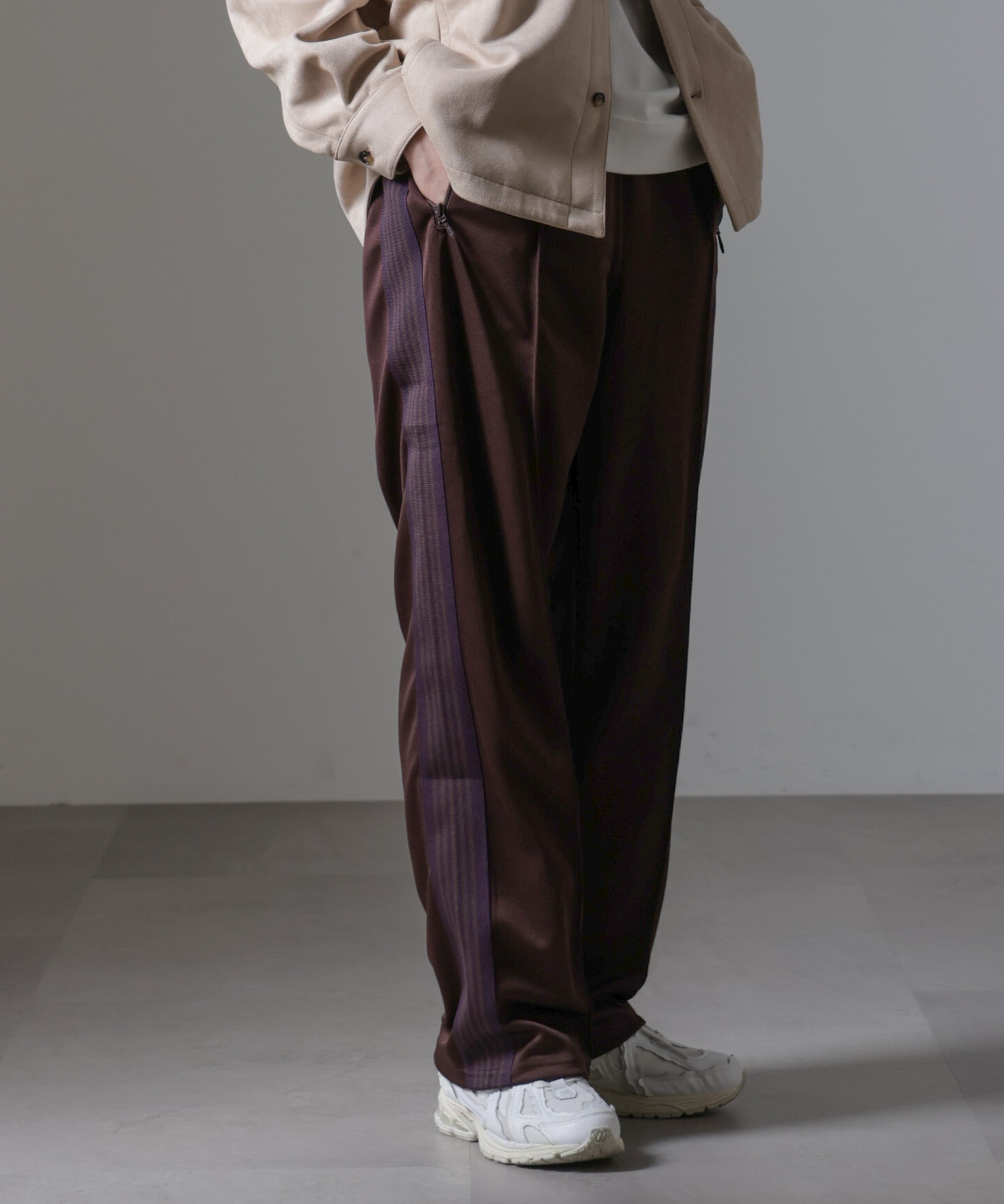 NEEDLES/Track Pant - Poly Smooth