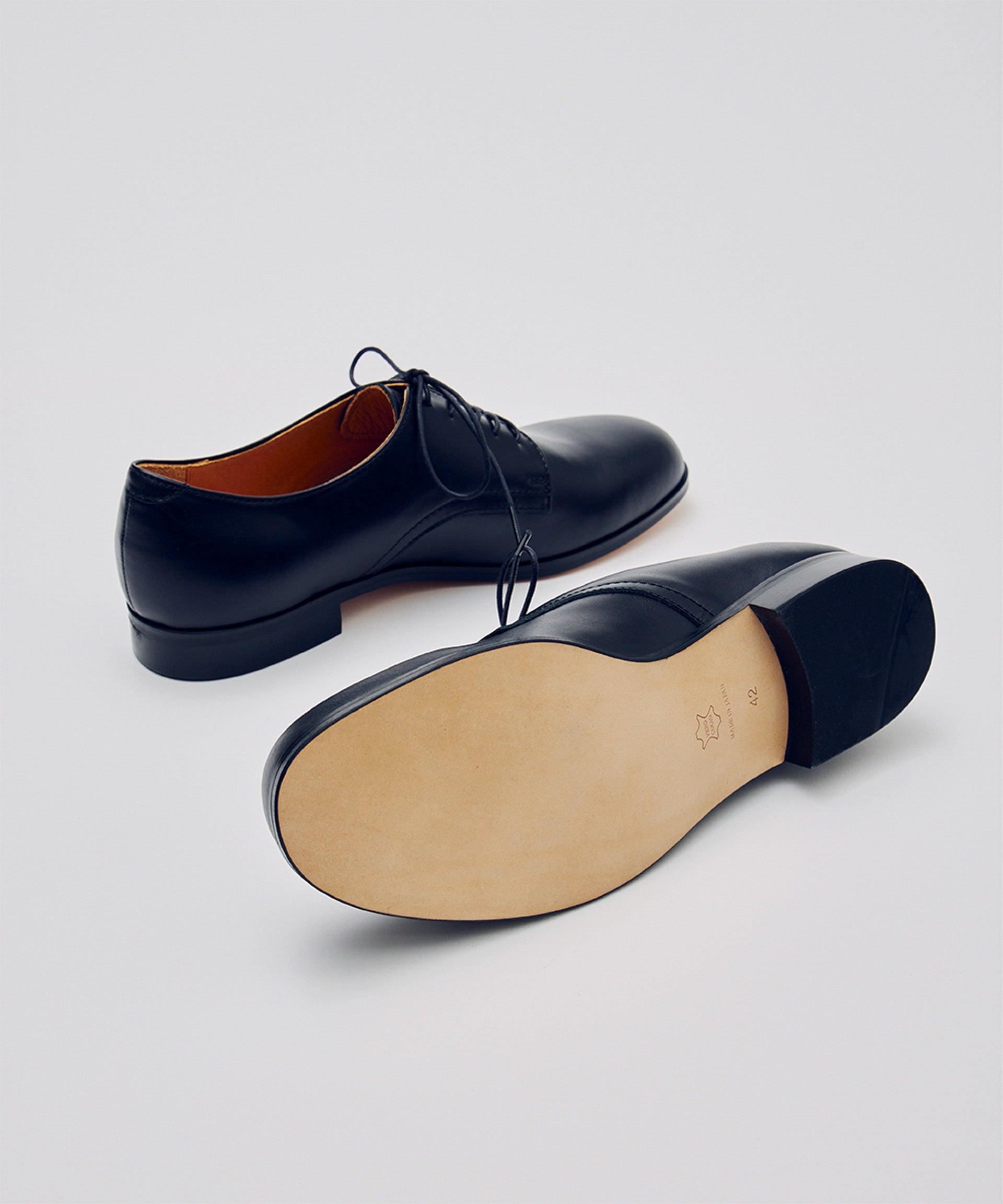 PADRONE THE STANDARD LINE/別注 DERBY PLAIN TOE /プレーン トゥ