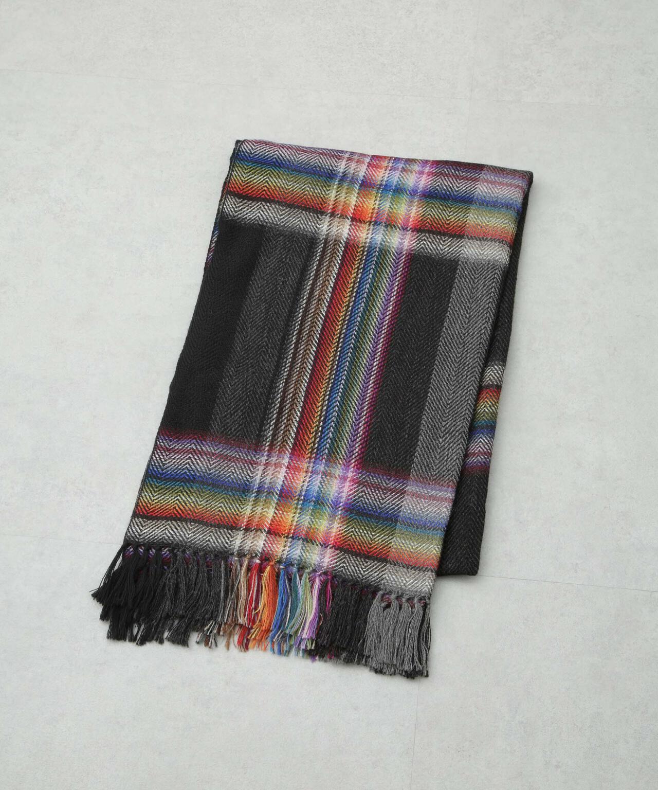 Multi Colored Scarf（THE INOUE BROTHERS) Multi Coloured Scarf(ONE Black/ブラック): THE INOUE BROTHERS…