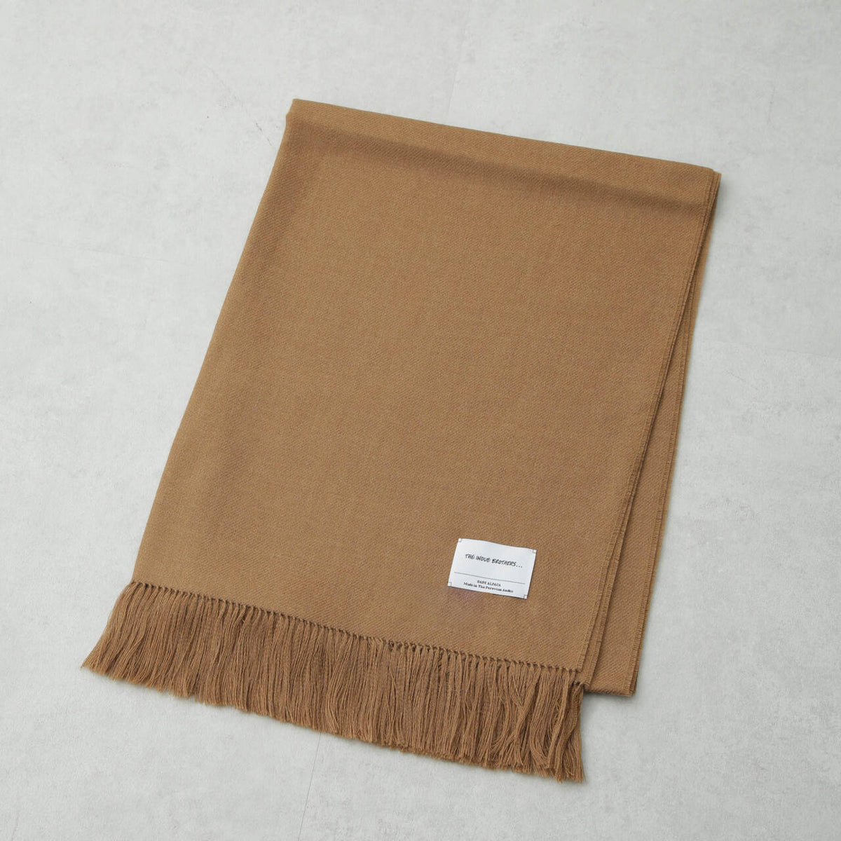 イノウエブラザーズ Non Brushed Large Stole The Inoue Brothers / Non Brushed Large Stole