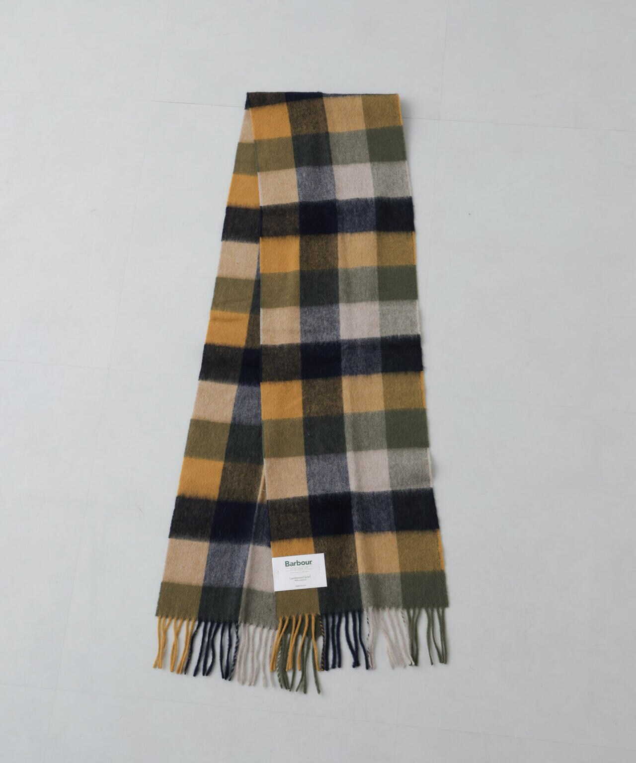 Barbour/BARBOUR TARTAN LAMBSWOOL SCARF 6704241067