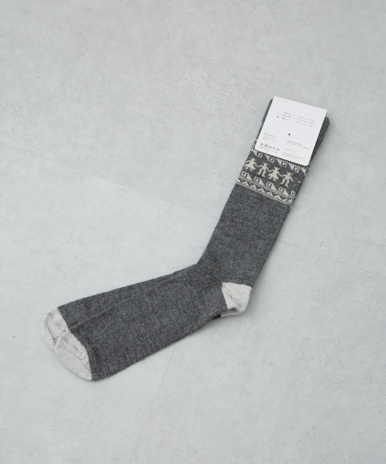 小物 THE INOUVE BROTHERS The Inoue Brothers / 別注 Native Socks / ネイティブ柄 ソックス