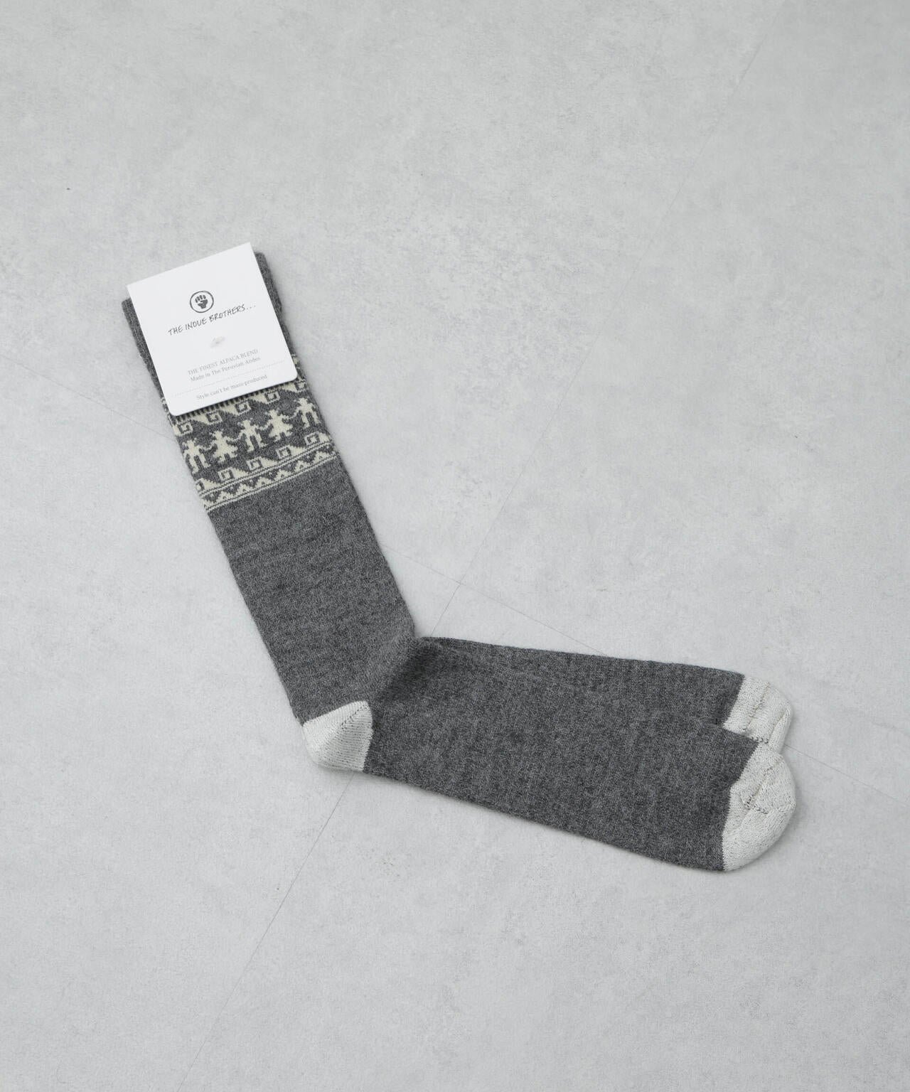 小物 THE INOUE BROTHERS... THE INOUE BROTHERS for ANATOMICA BRUSHED SCARF – ANATOMICA