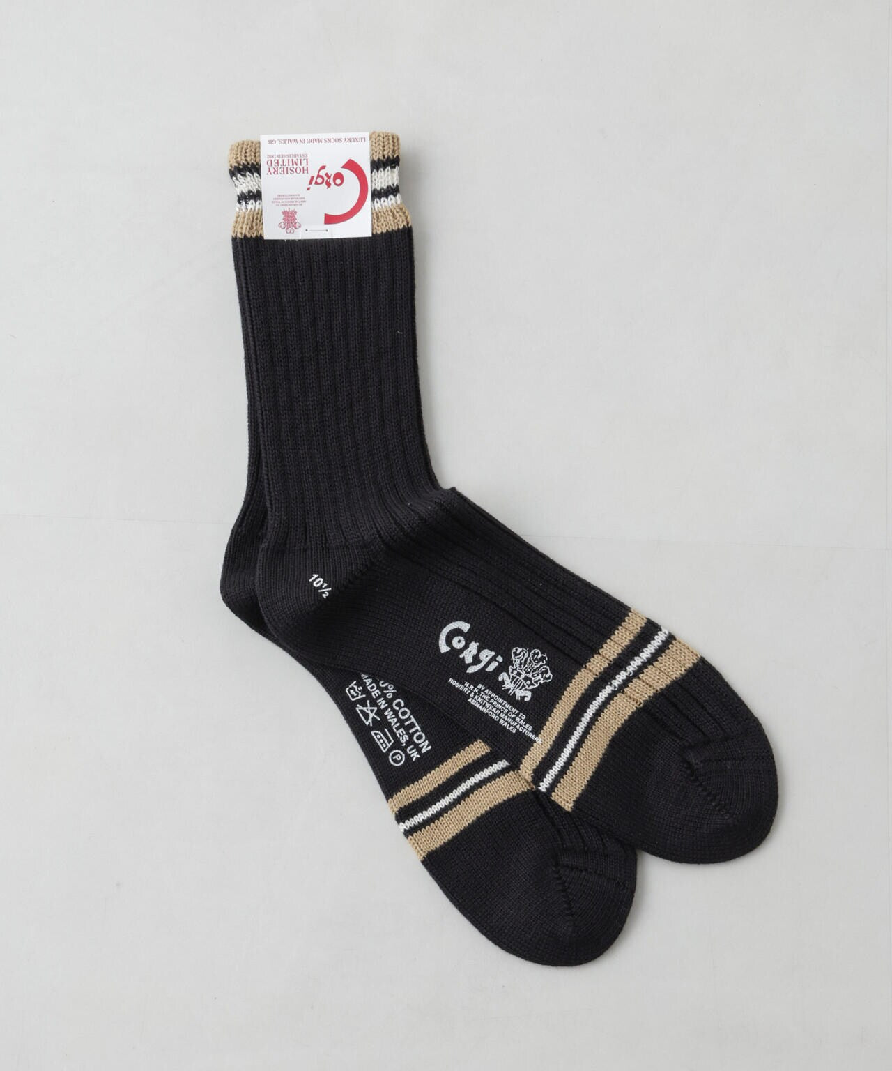 Corgi/別注 FINE GAUGE COTTON SOCKS 6704251029