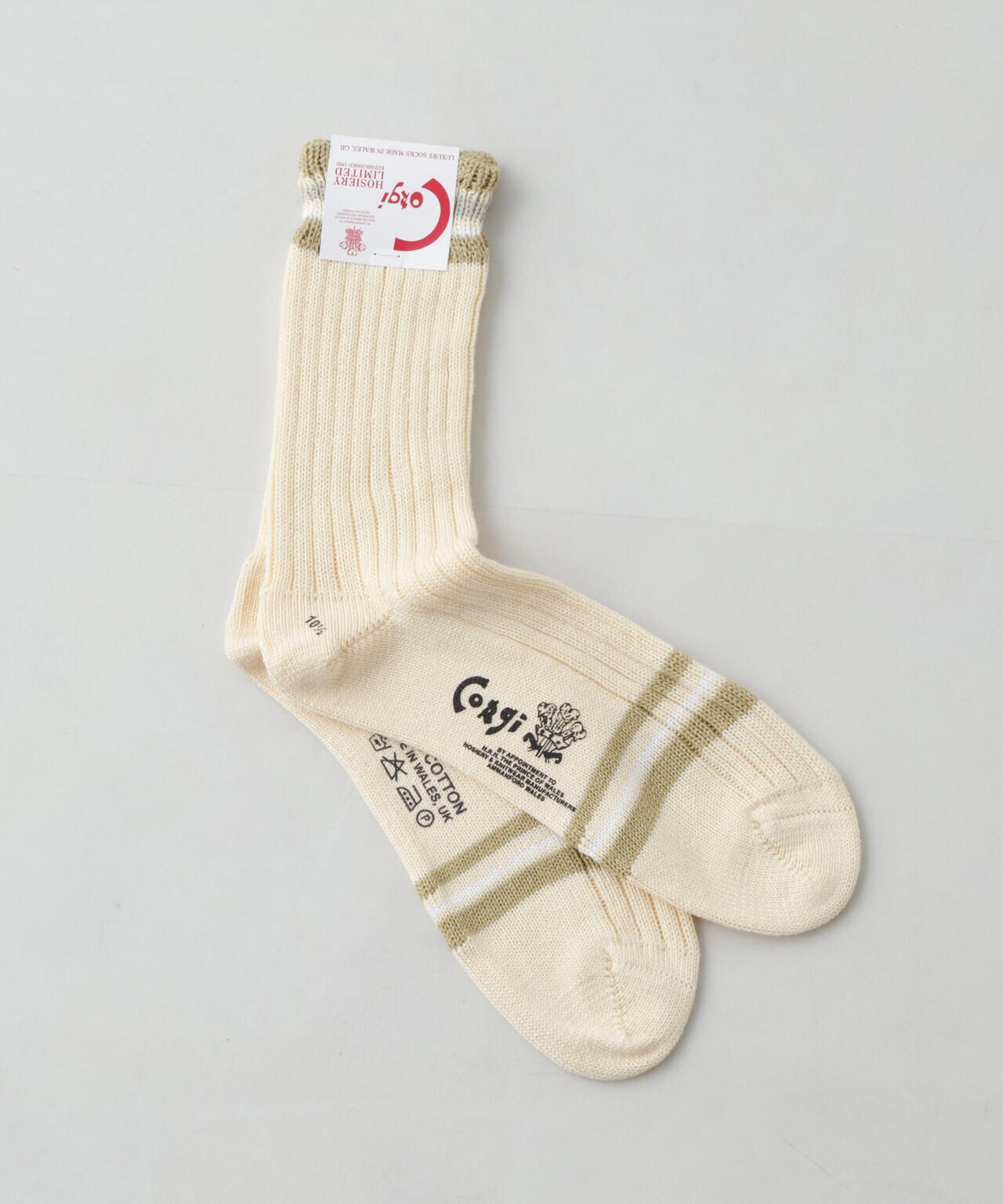 Corgi/別注 FINE GAUGE COTTON SOCKS 6704251029