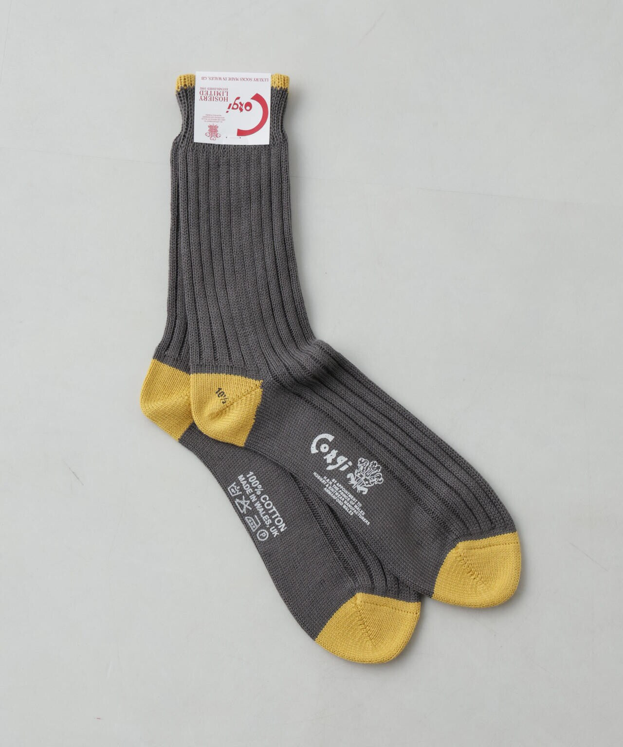 Corgi/別注 FINE GAUGE COTTON SOCKS 6704251031