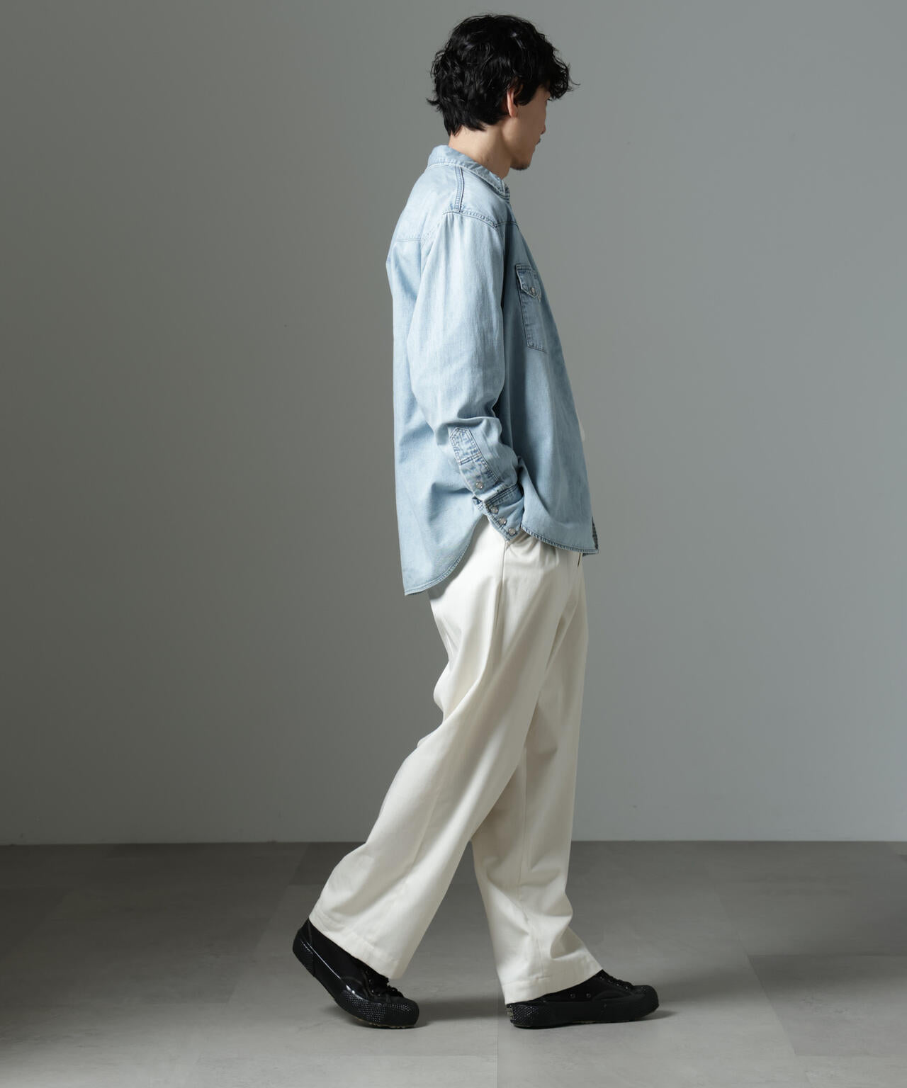 Lee/別注 Lee DENIM WESTERN SHIRT 6705120111