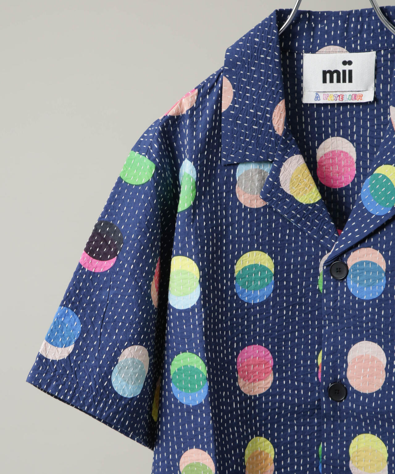 mii/別注 Dot Kantha S/S 6705121013