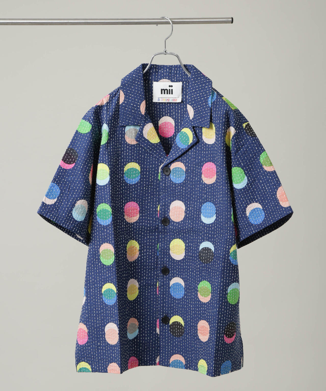 mii/別注 Dot Kantha S/S 6705121013