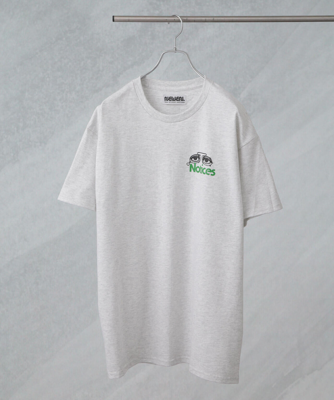 新品未使用　未開封　BLATE ニュアンスロゴ　Tシャツ　ホワイト　半袖 セール】【3色展開】箔プリントロゴTシャツ（Tシャツ/カットソー