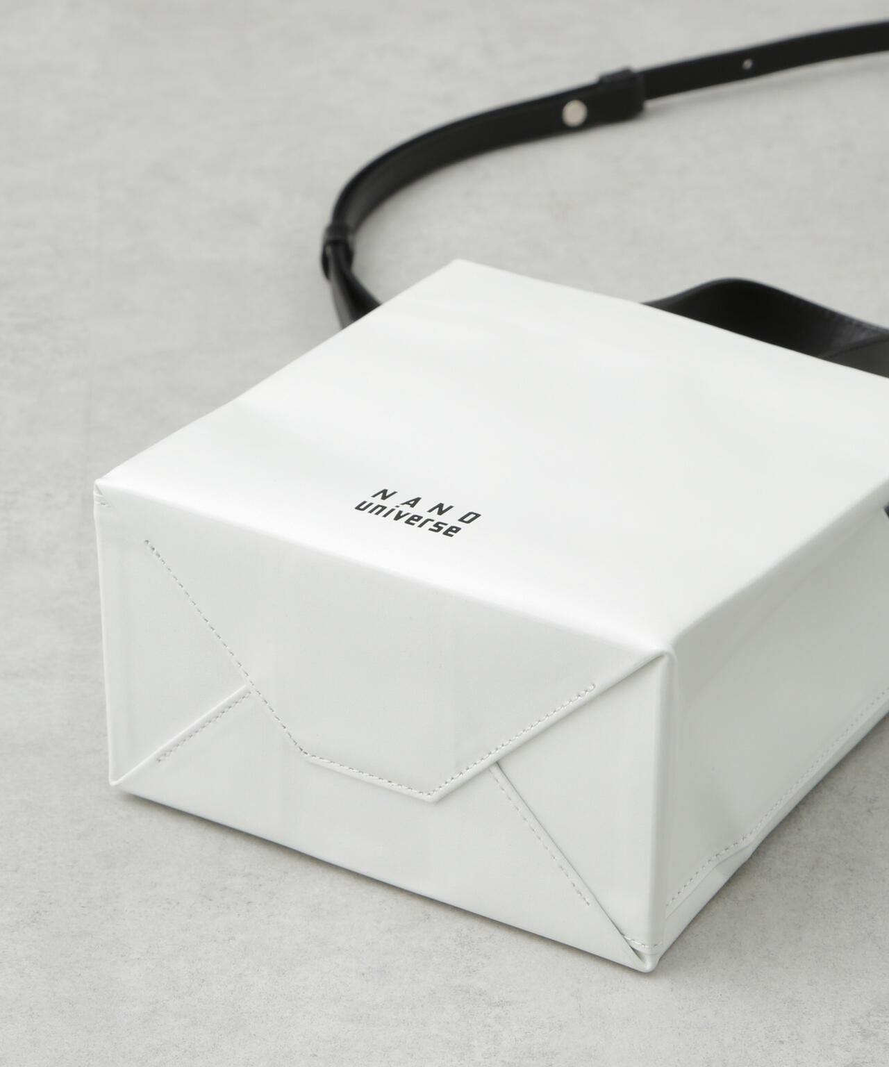 UNKNOWN PRODUCTS / 別注 Leather Paper Bag Small