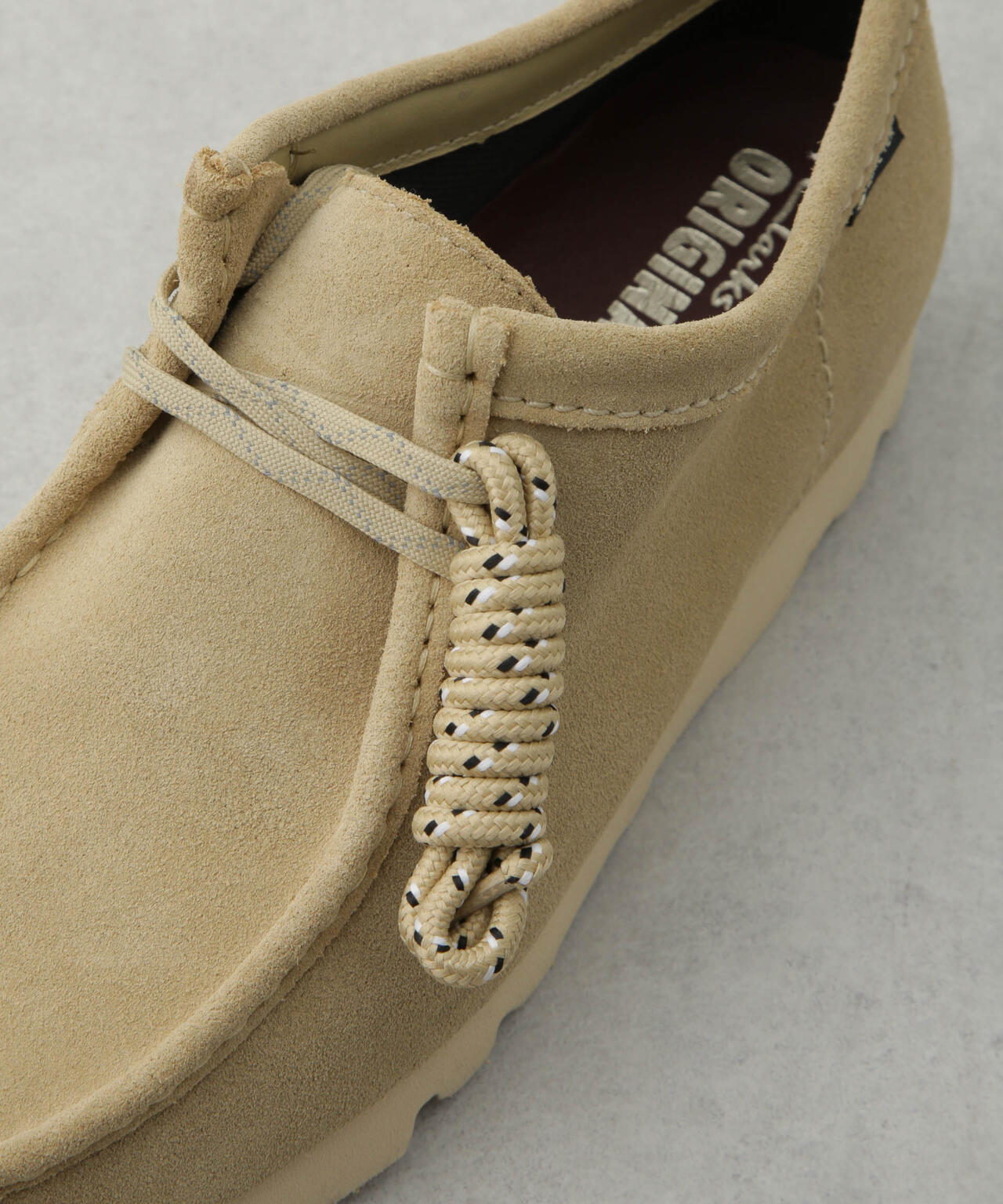 【希少】Clarksワラビーシューズ WallabeeGTX US8 Kids Wallabee Boot Older Black Suede Boots | Clarks