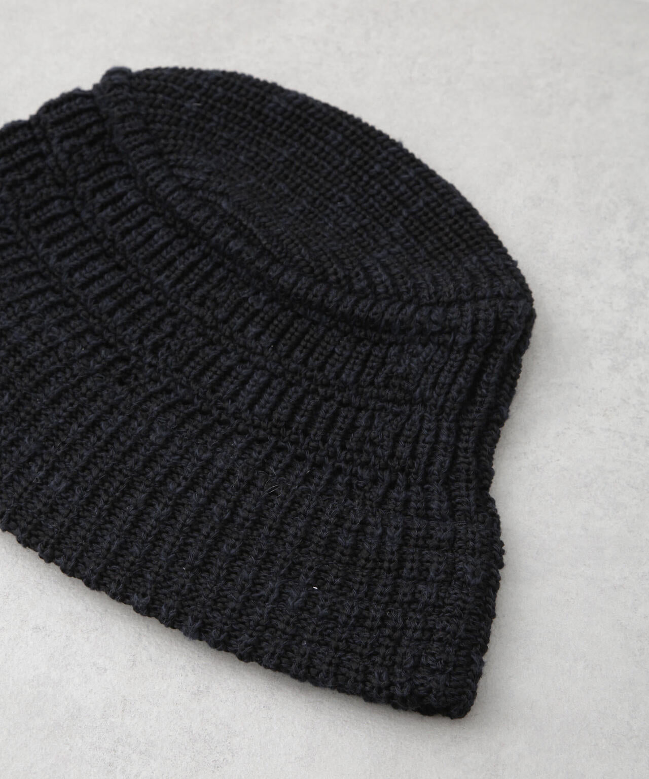 美品　CFCL MESH KNIT BUCKETHAT バケットハット ブラック MESH KNIT BUCKET HAT