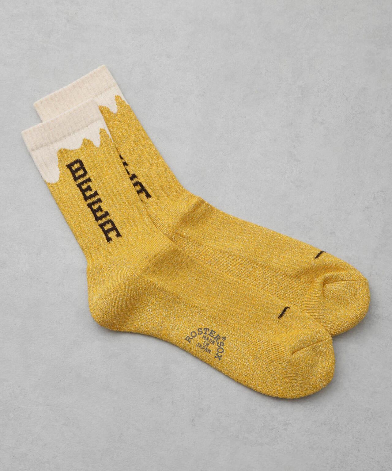 GOLDEN  スター インタージャー ソックス golden-state-warriors-stance-