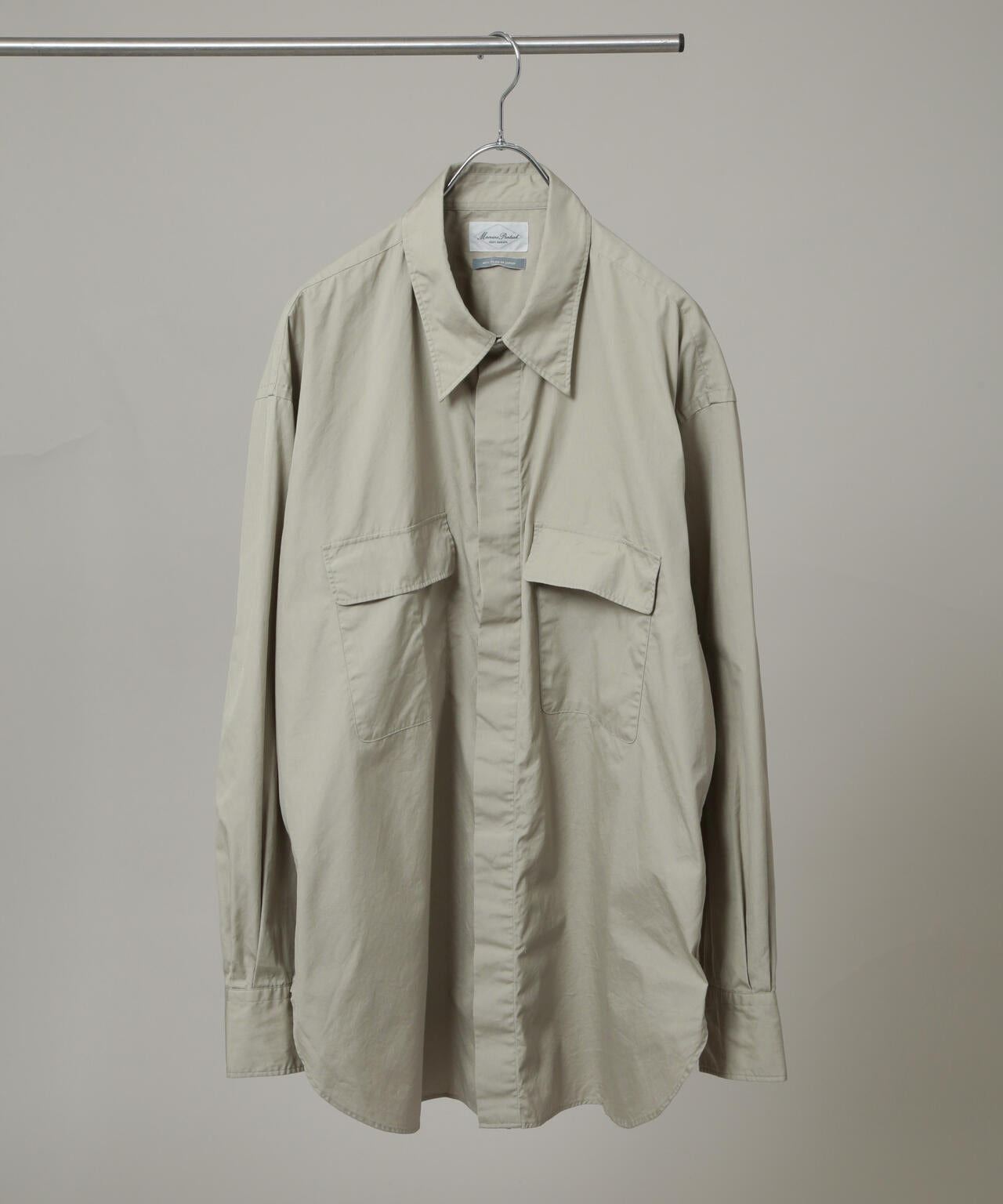 Marvine Pontiak Shirt Makers / Fly Front 3 Button Shirt
