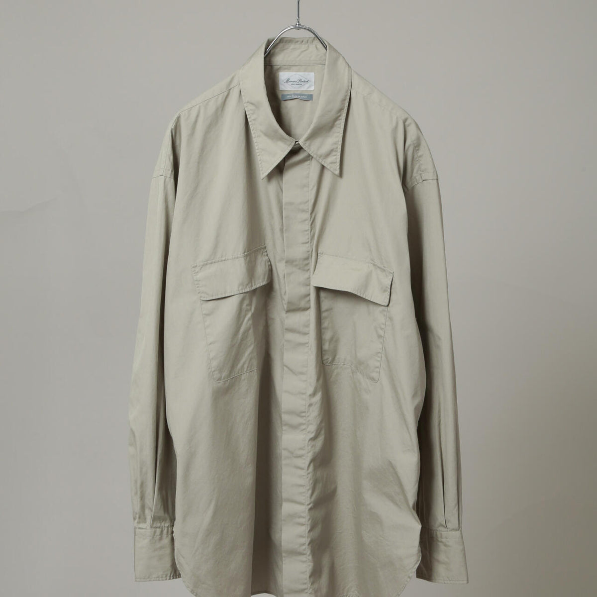 Marvine Pontiak Shirt Makers / Fly Front 3 Button Shirt