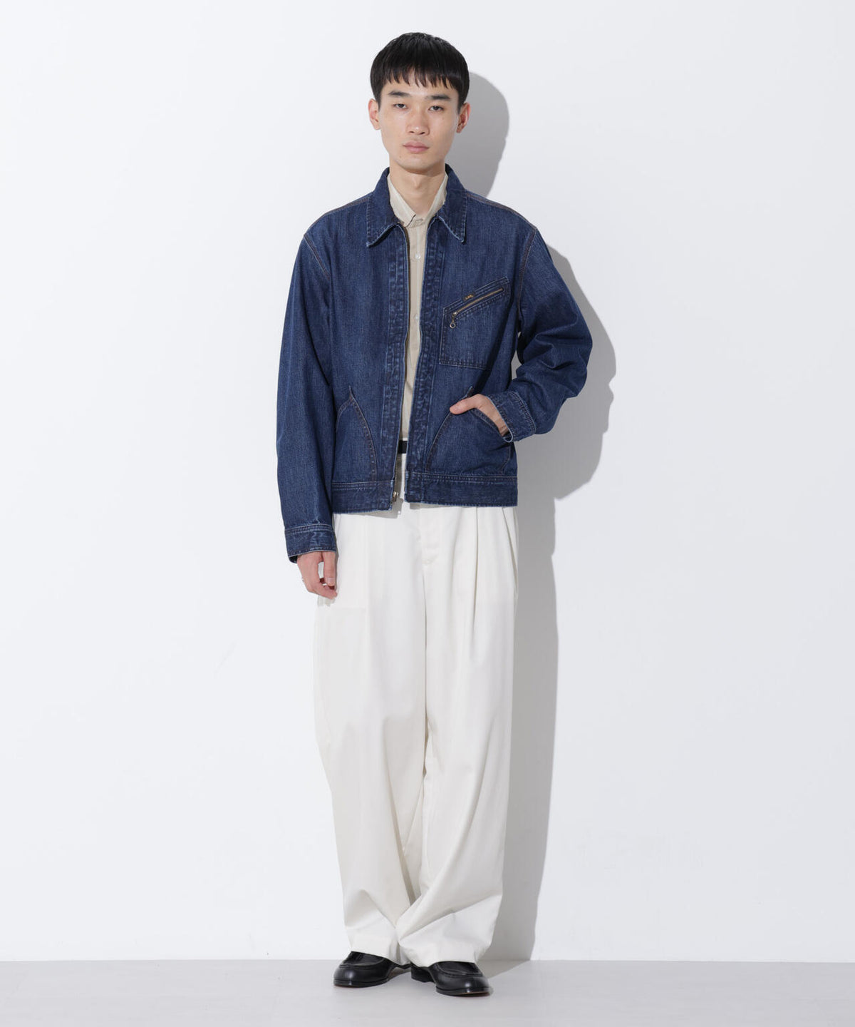 91b Basic LEE / 別注 91B ZIP-UPブルゾン