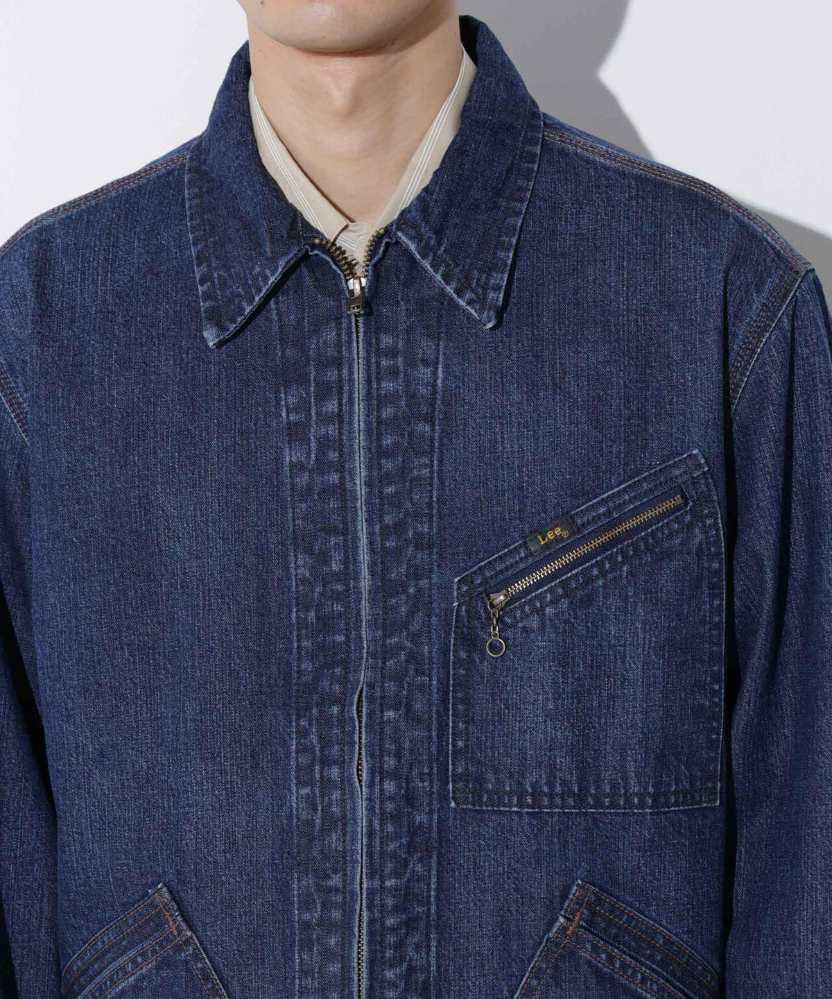 91b Basic LEE / 別注 91B ZIP-UPブルゾン