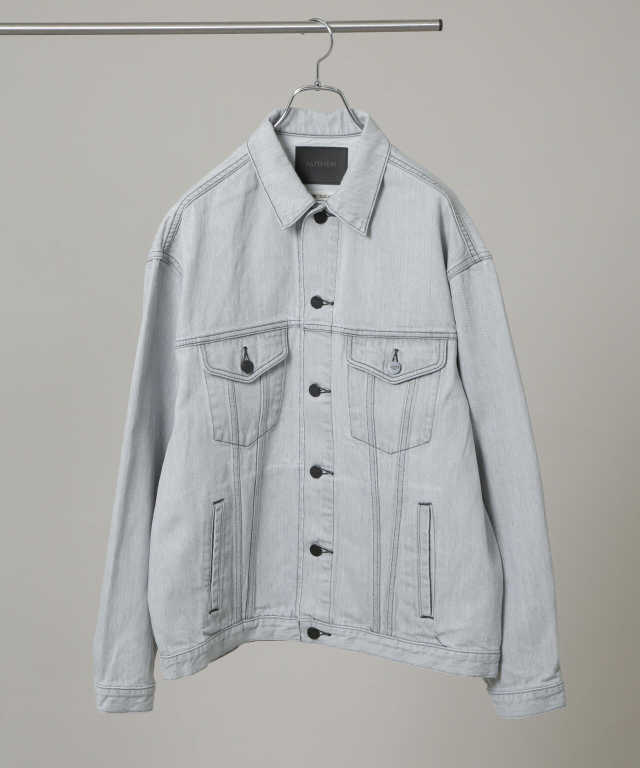 AUTHEN/TURK TRUCKER JACKET BK