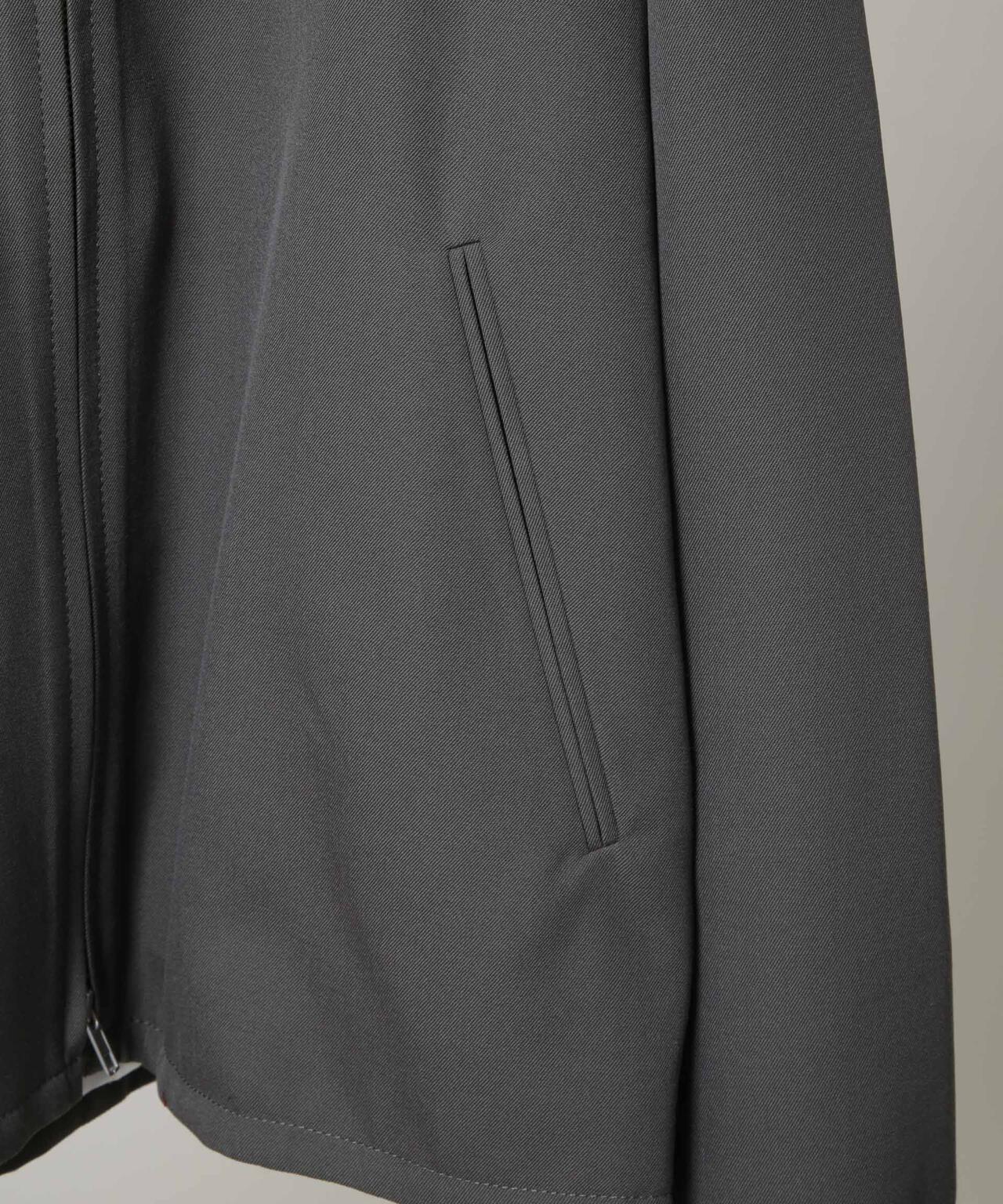 ATON/BACK SATIN HARRINGTON JACKET 6705212065