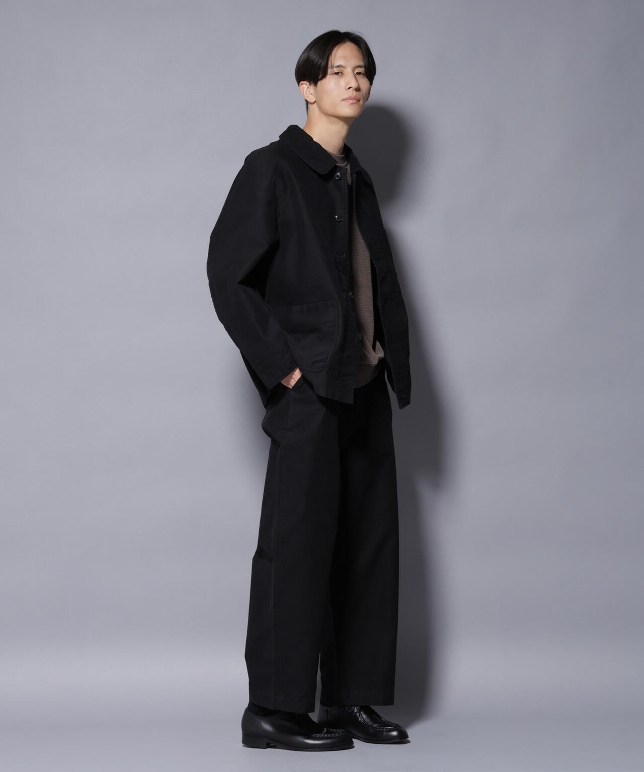PORTER CLASSIC / MOLESKIN FRENCH JACKET(セットアップ可) PORTER CLASSIC / MOLESKIN FRENCH JACKET(セットアップ可)