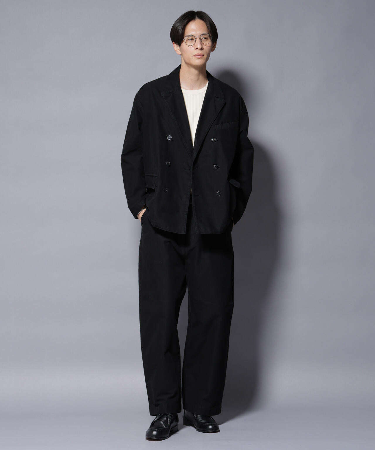 PORTER CLASSIC / MOLESKIN DOUBLE JACKET(セットアップ可)