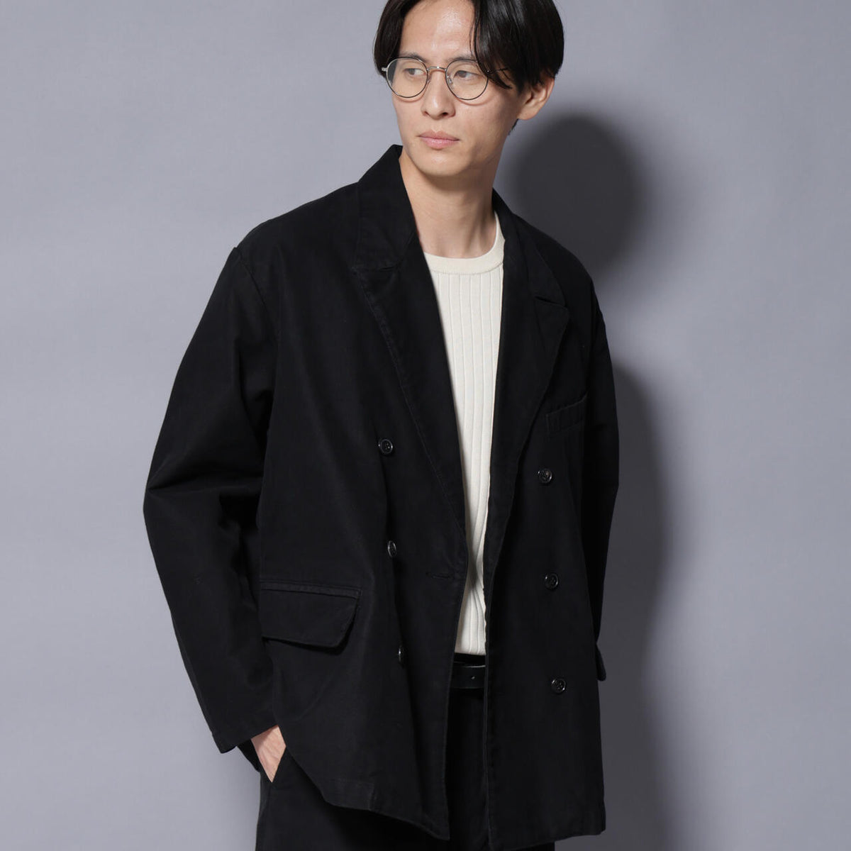 PORTER CLASSIC / MOLESKIN DOUBLE JACKET(セットアップ可)