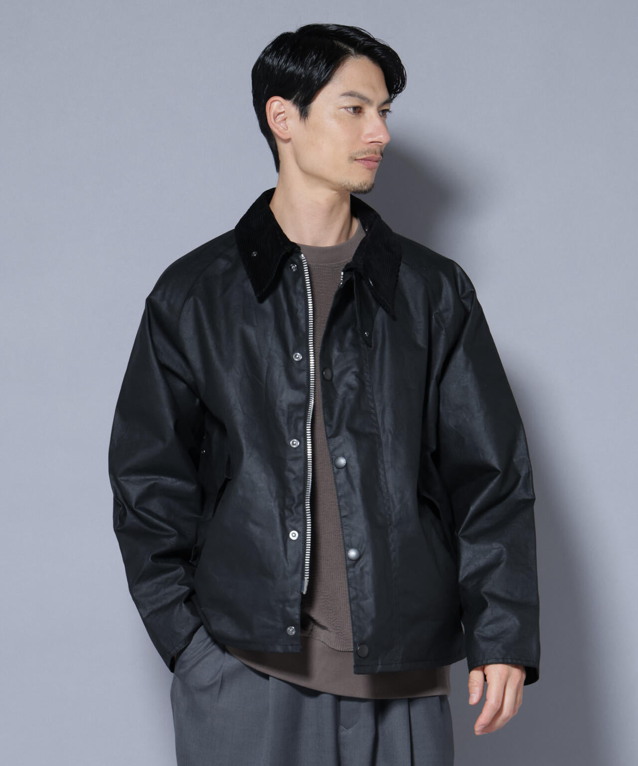 Barbour/OS TRANSPORT WAX JACKET