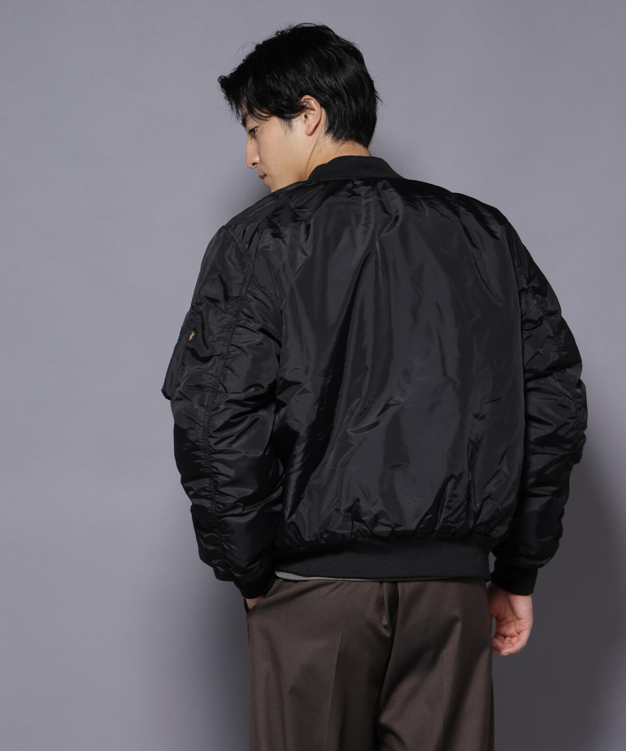 ALPHA INDUSTRIES / MA-1 OXFORD FLIGHT JACKET