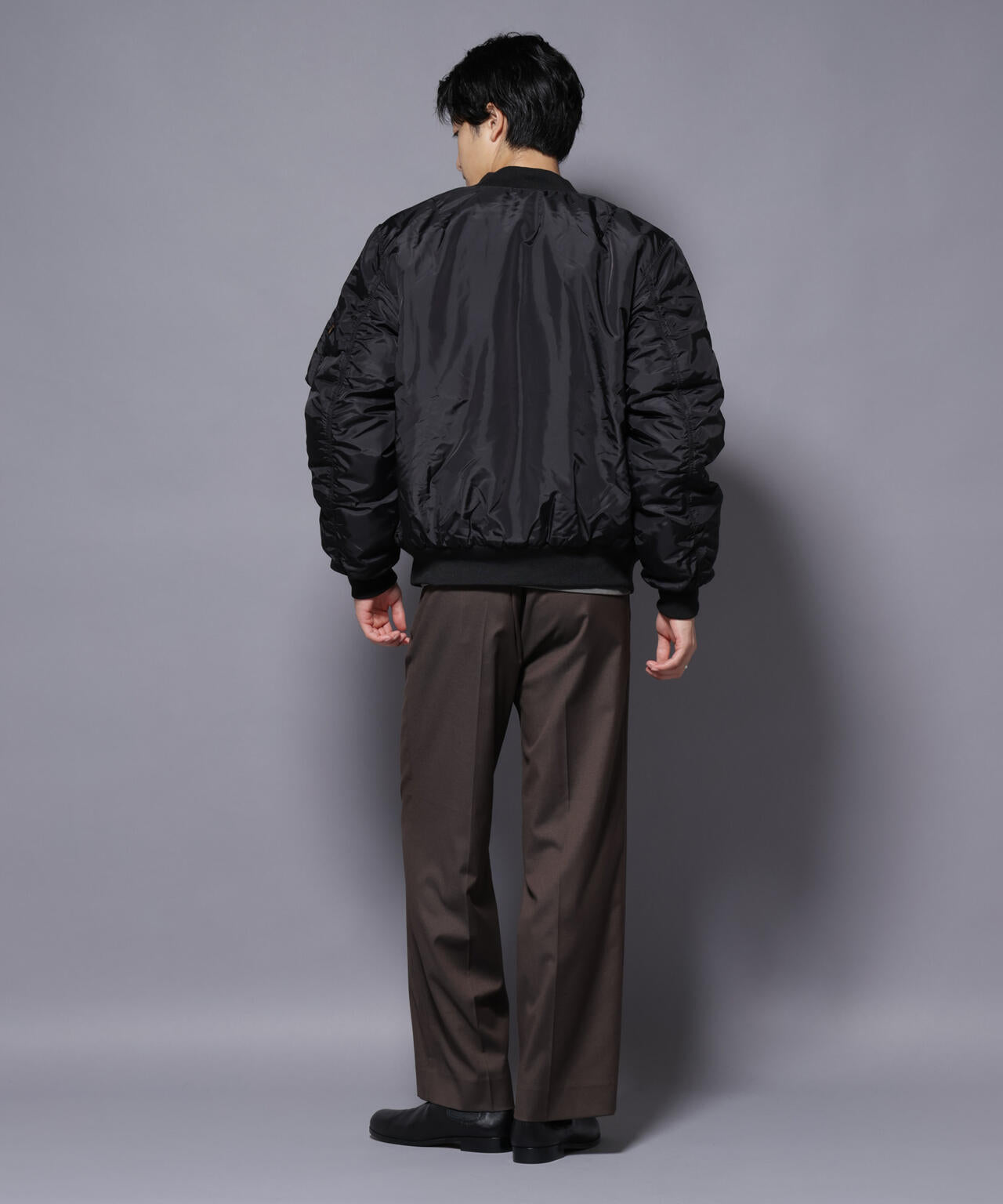 ALPHA INDUSTRIES / MA-1 OXFORD FLIGHT JACKET