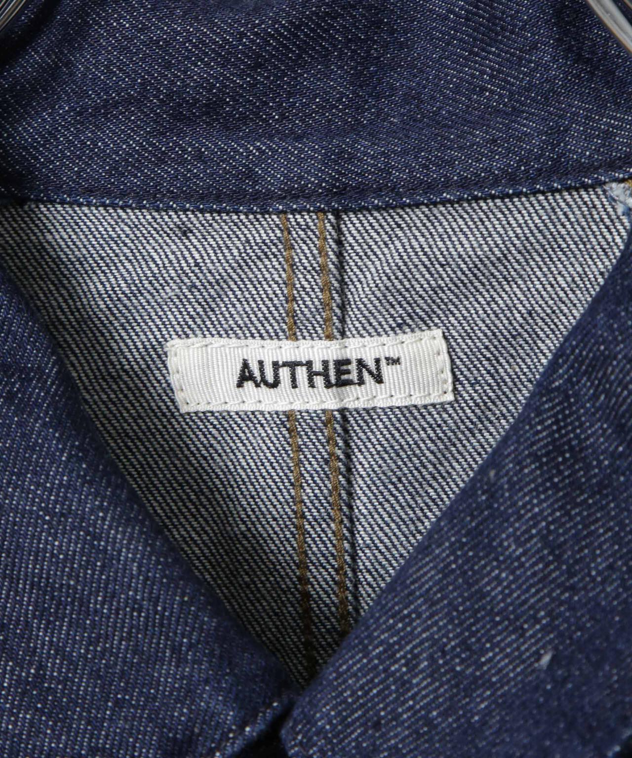 AUTHEN/VINTAGE DENIM ENGINEER JACKET
