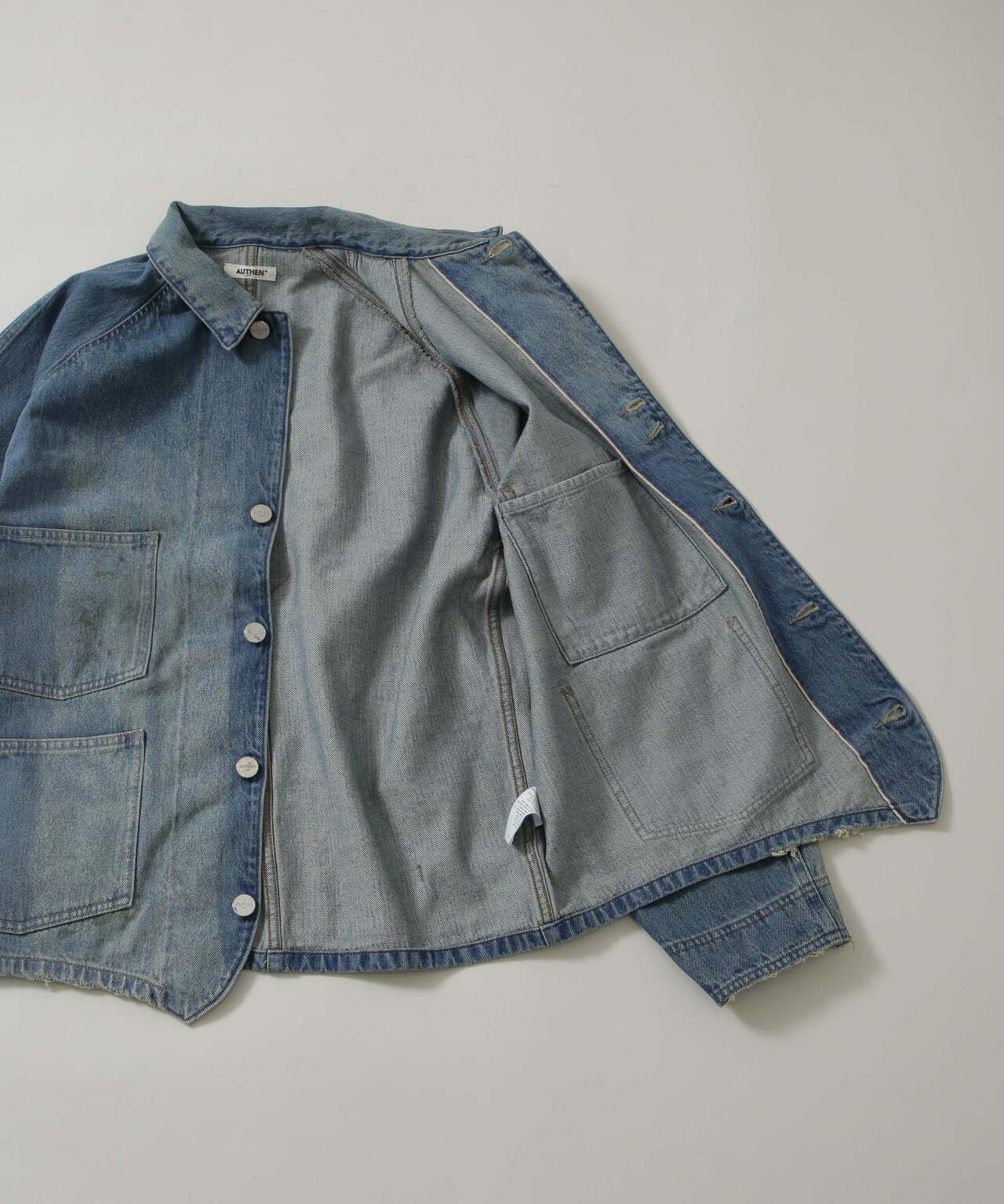 AUTHEN/VINTAGE DENIM ENGINEER JACKET