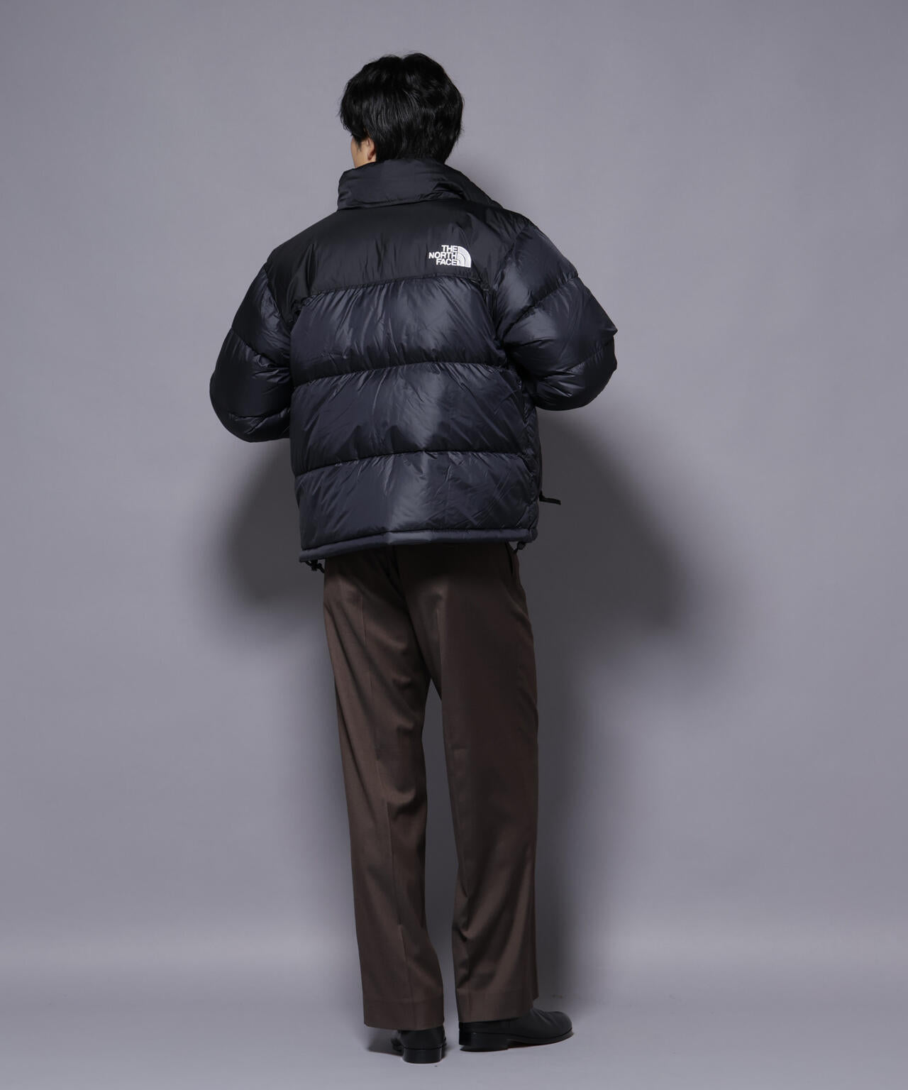 NORTH FACE ヌプシ THE NORTH FACE SHORT NUPTSE JACKET BLACK （ザ・ノース・フェイス