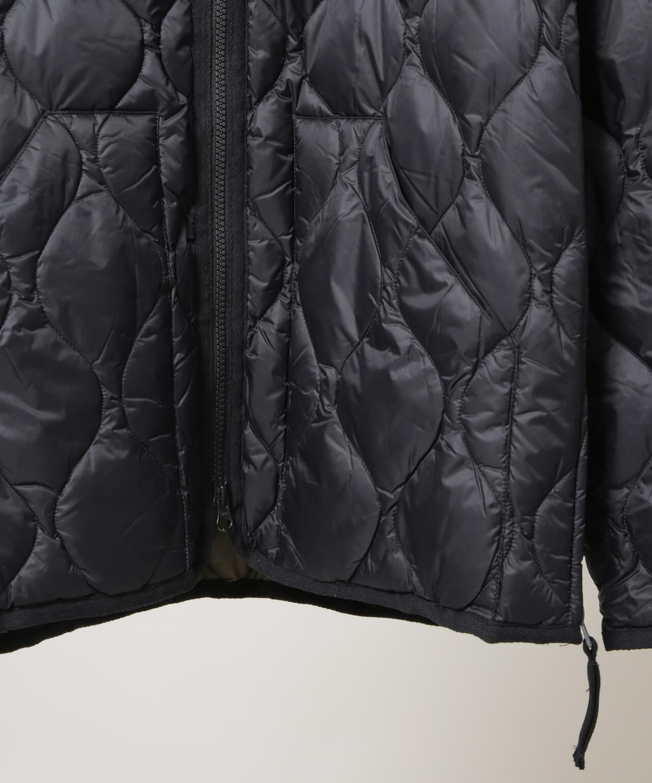 TAION/MILITARY W-ZIP V NECK DOWN JKT 6705214035